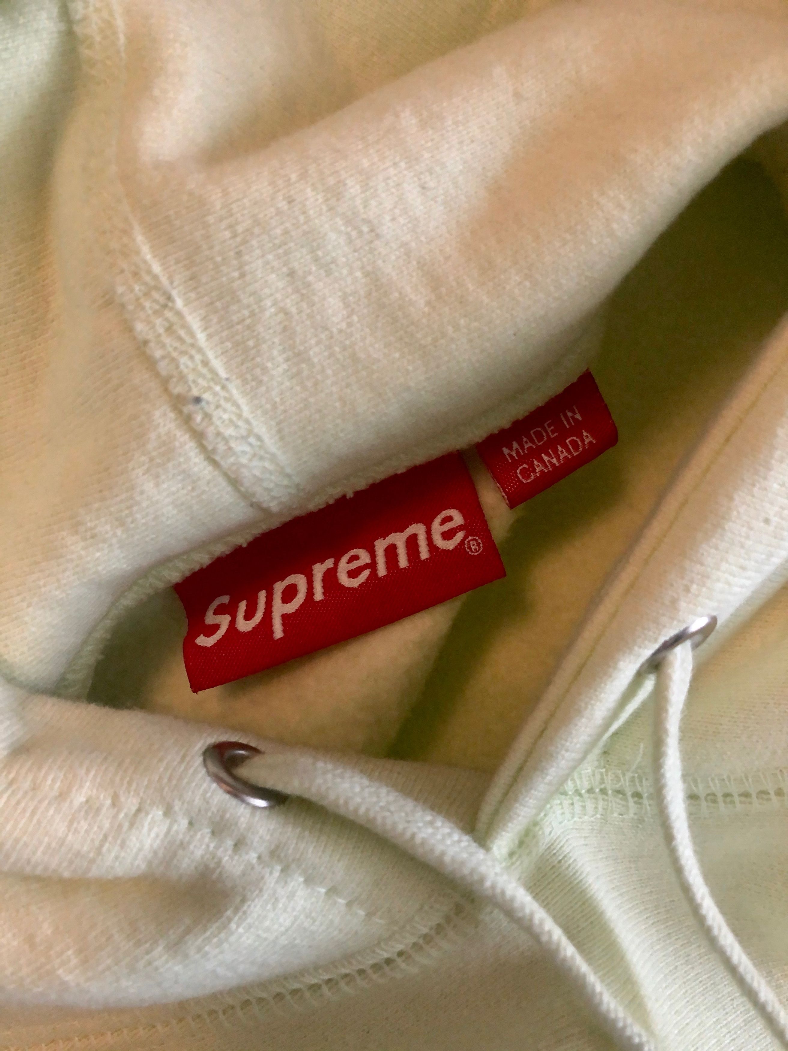 Supreme Supreme Pale Lime Box Logo Hoodie FW17 Size US L / EU 52-54 / 3 - 4 Thumbnail