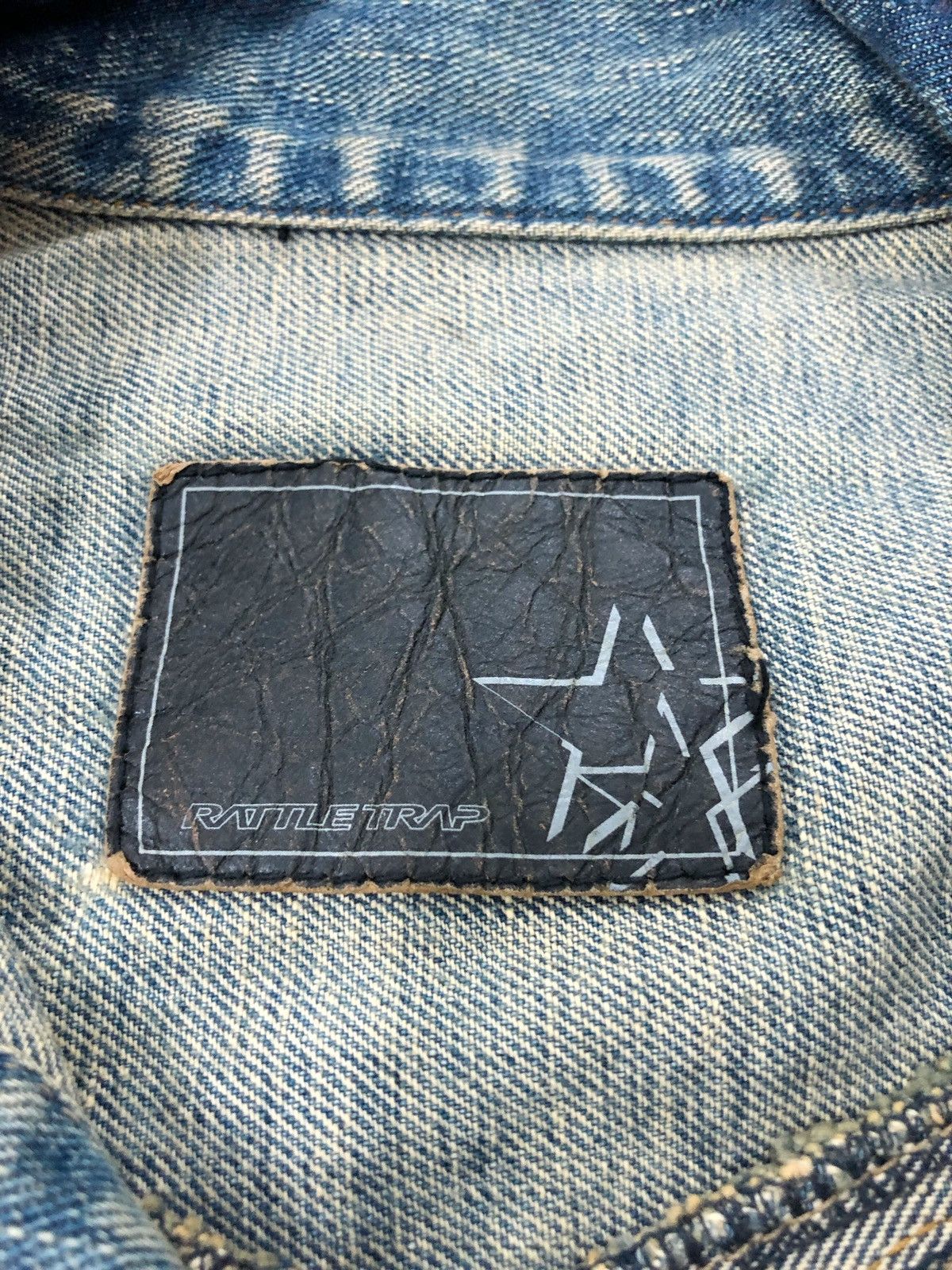 BIGI 00's RATTLE TRAP Japan if six was nine Stonewash jacket Size US M / EU 48-50 / 2 - 15 Thumbnail