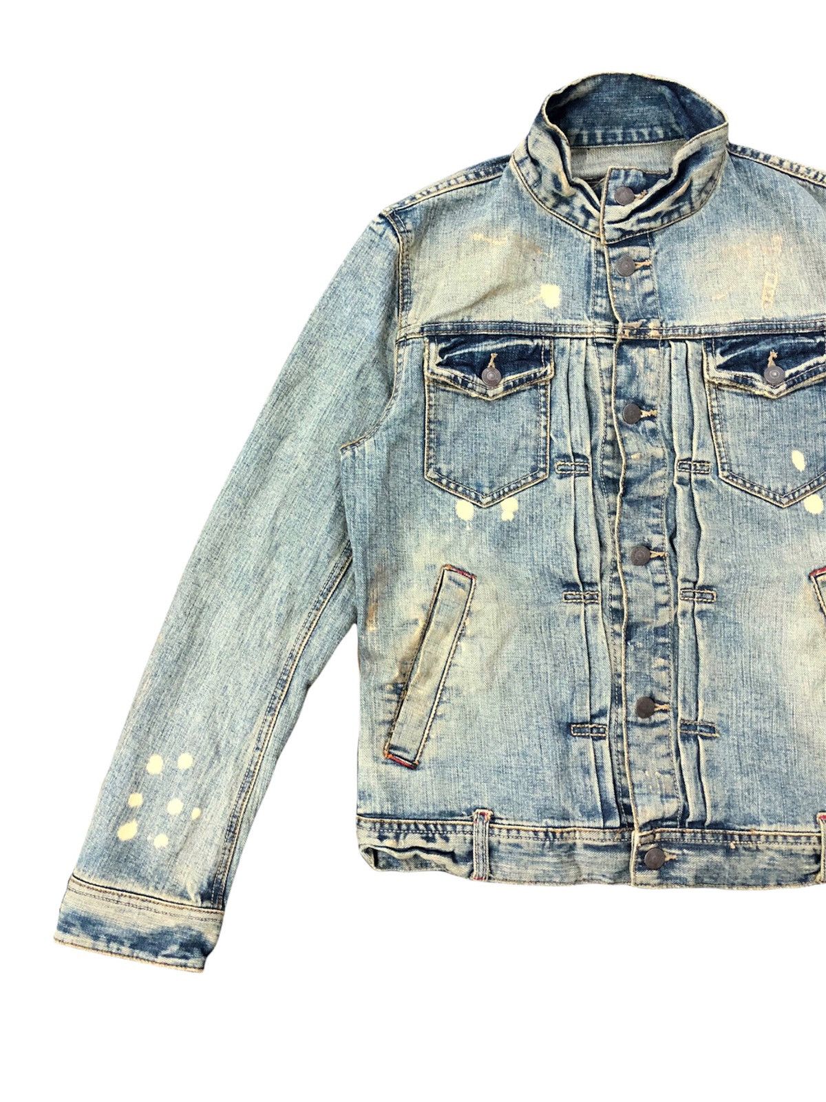 BIGI 00's RATTLE TRAP Japan if six was nine Stonewash jacket Size US M / EU 48-50 / 2 - 6 Thumbnail