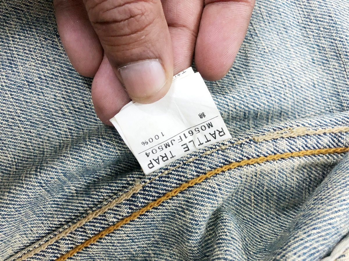 BIGI 00's RATTLE TRAP Japan if six was nine Stonewash jacket Size US M / EU 48-50 / 2 - 13 Thumbnail