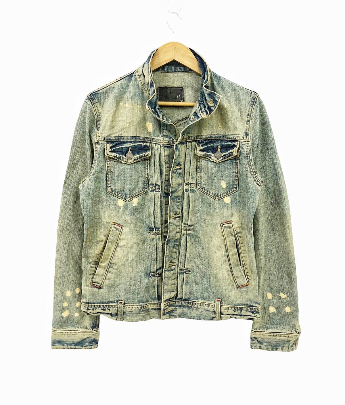 BIGI 00's RATTLE TRAP Japan if six was nine Stonewash jacket Size US M / EU 48-50 / 2 - 12 Thumbnail