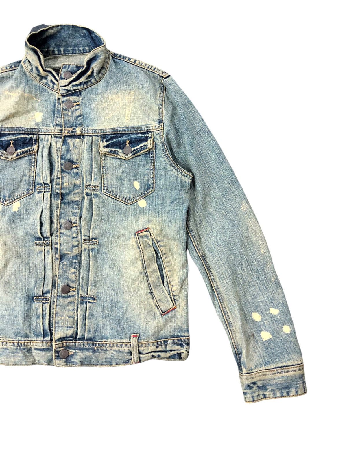 BIGI 00's RATTLE TRAP Japan if six was nine Stonewash jacket Size US M / EU 48-50 / 2 - 5 Thumbnail
