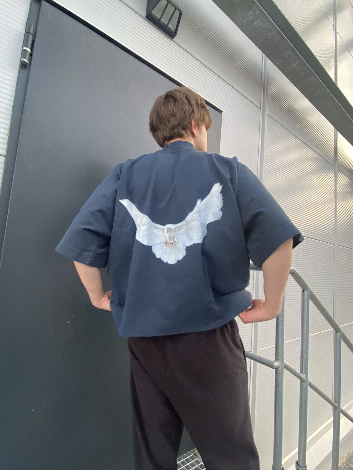 Gap × Yeezy NWT Yeezy Gap Dove No Seam Tee by Balenciaga Size US XS / EU 42 / 0 - 6 Thumbnail