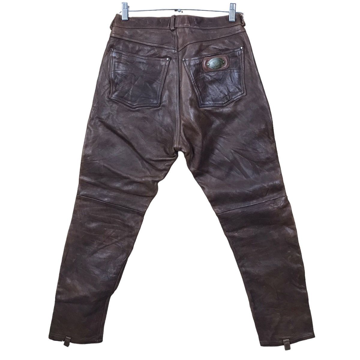 Vintage Emporio Armani Leather Pants