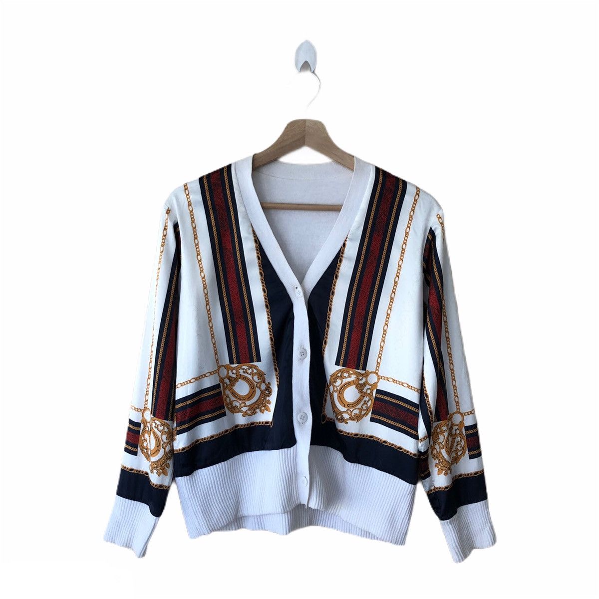 Japanese Brand Vintage Light Cardigan Size US M / EU 48-50 / 2 - 1 Thumbnail