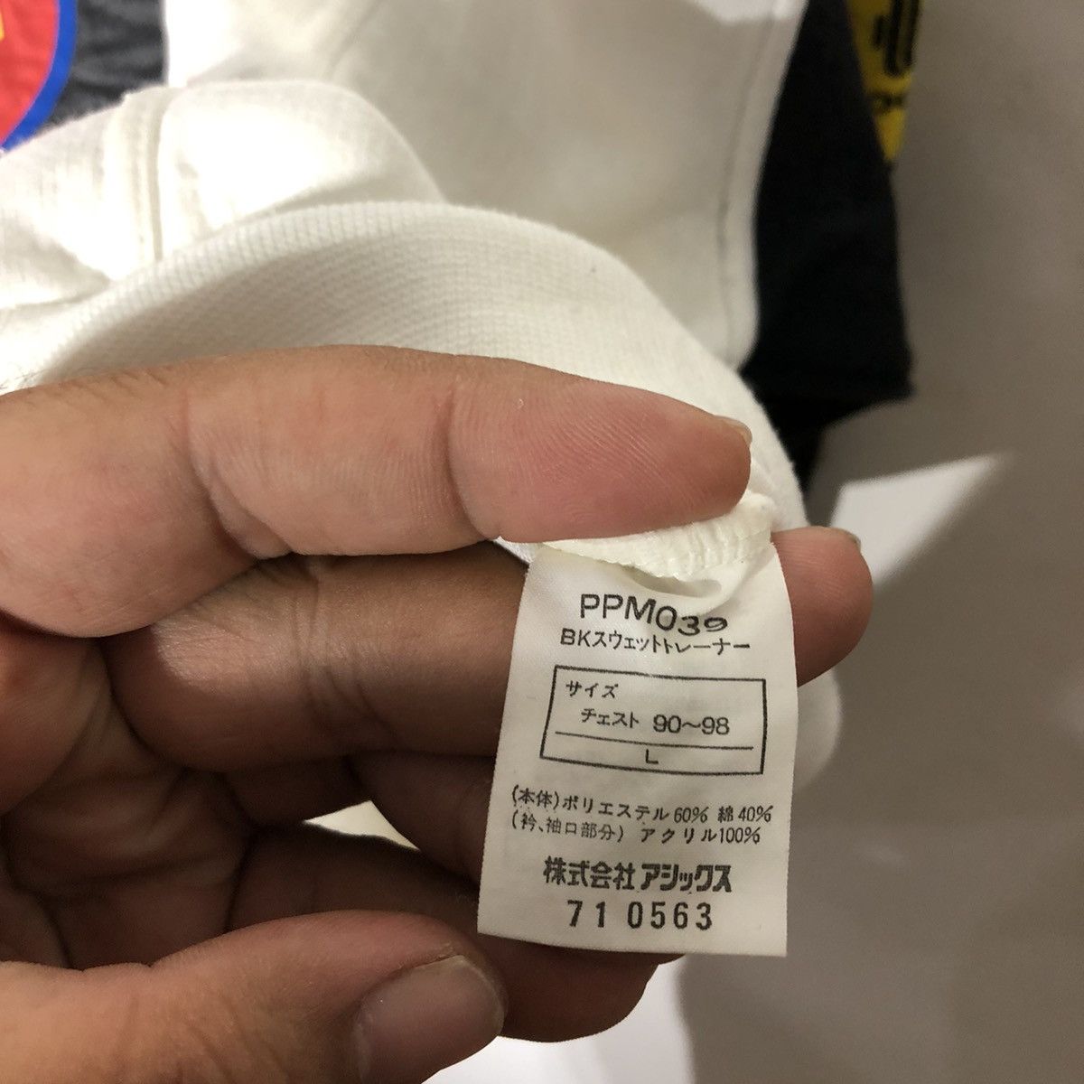 Asics PROLOOK HOMME SPORT WEAR LOS ANGELES CREWNECK BIG LOGO Size US L / EU 52-54 / 3 - 9 Thumbnail