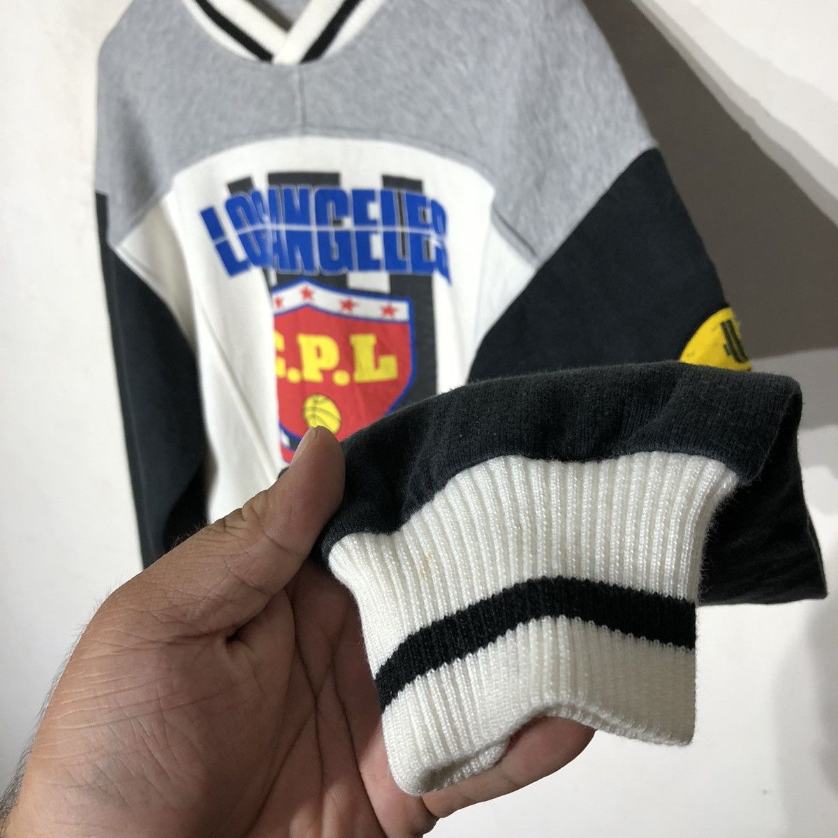 Asics PROLOOK HOMME SPORT WEAR LOS ANGELES CREWNECK BIG LOGO Size US L / EU 52-54 / 3 - 7 Thumbnail