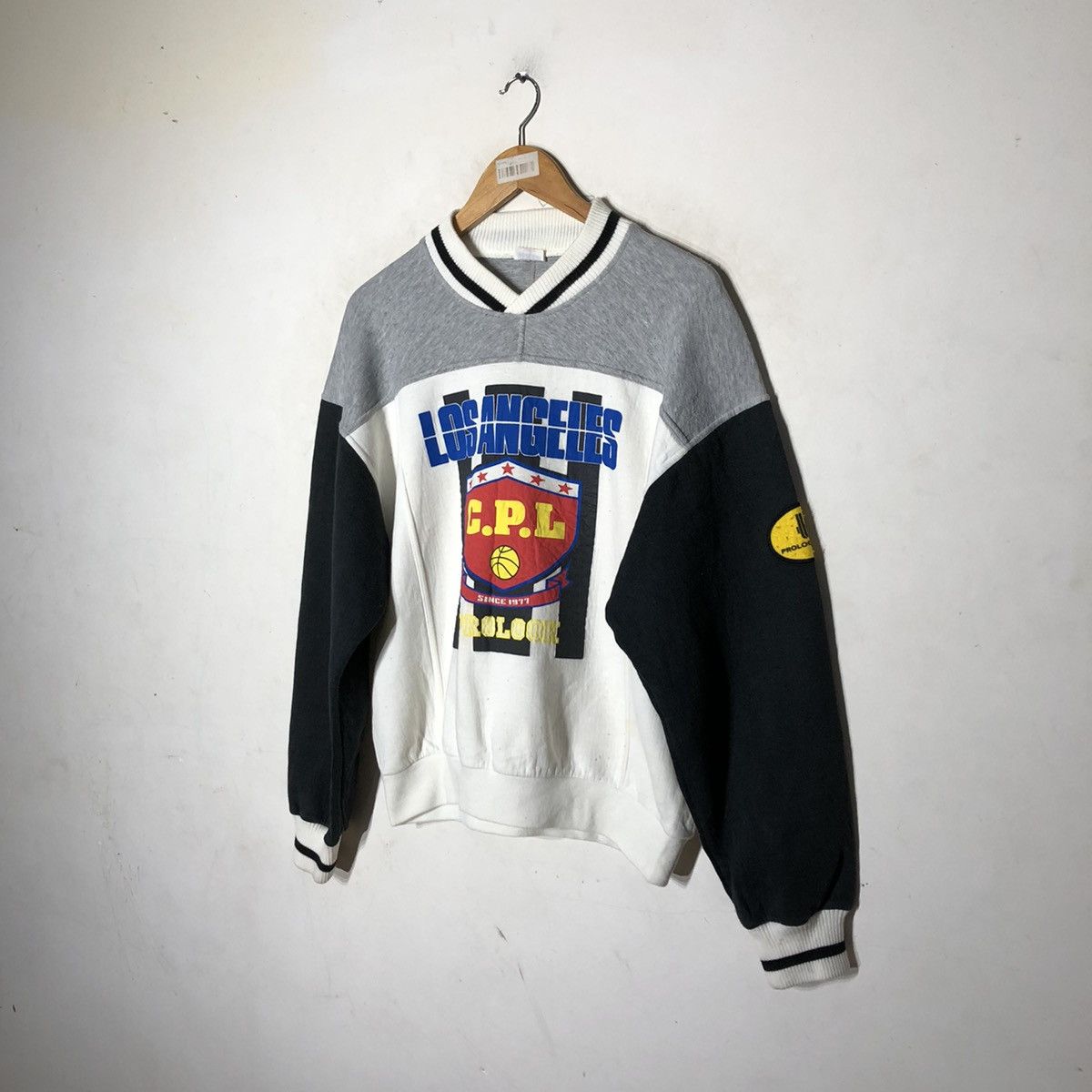 Asics PROLOOK HOMME SPORT WEAR LOS ANGELES CREWNECK BIG LOGO Size US L / EU 52-54 / 3 - 2 Thumbnail