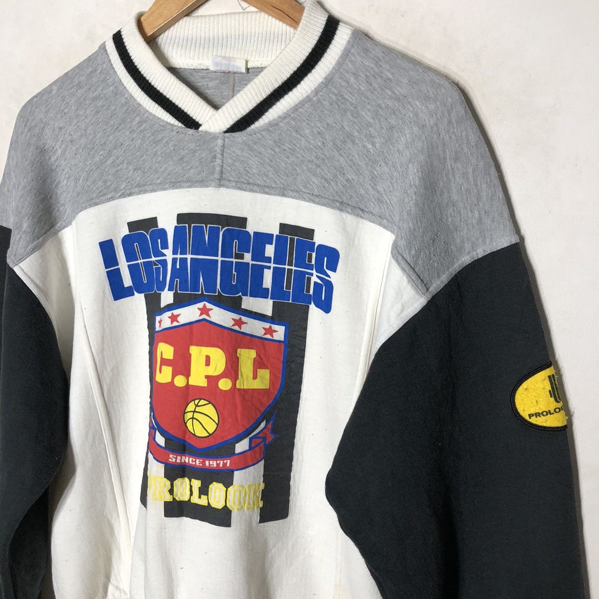 Asics PROLOOK HOMME SPORT WEAR LOS ANGELES CREWNECK BIG LOGO Size US L / EU 52-54 / 3 - 5 Thumbnail