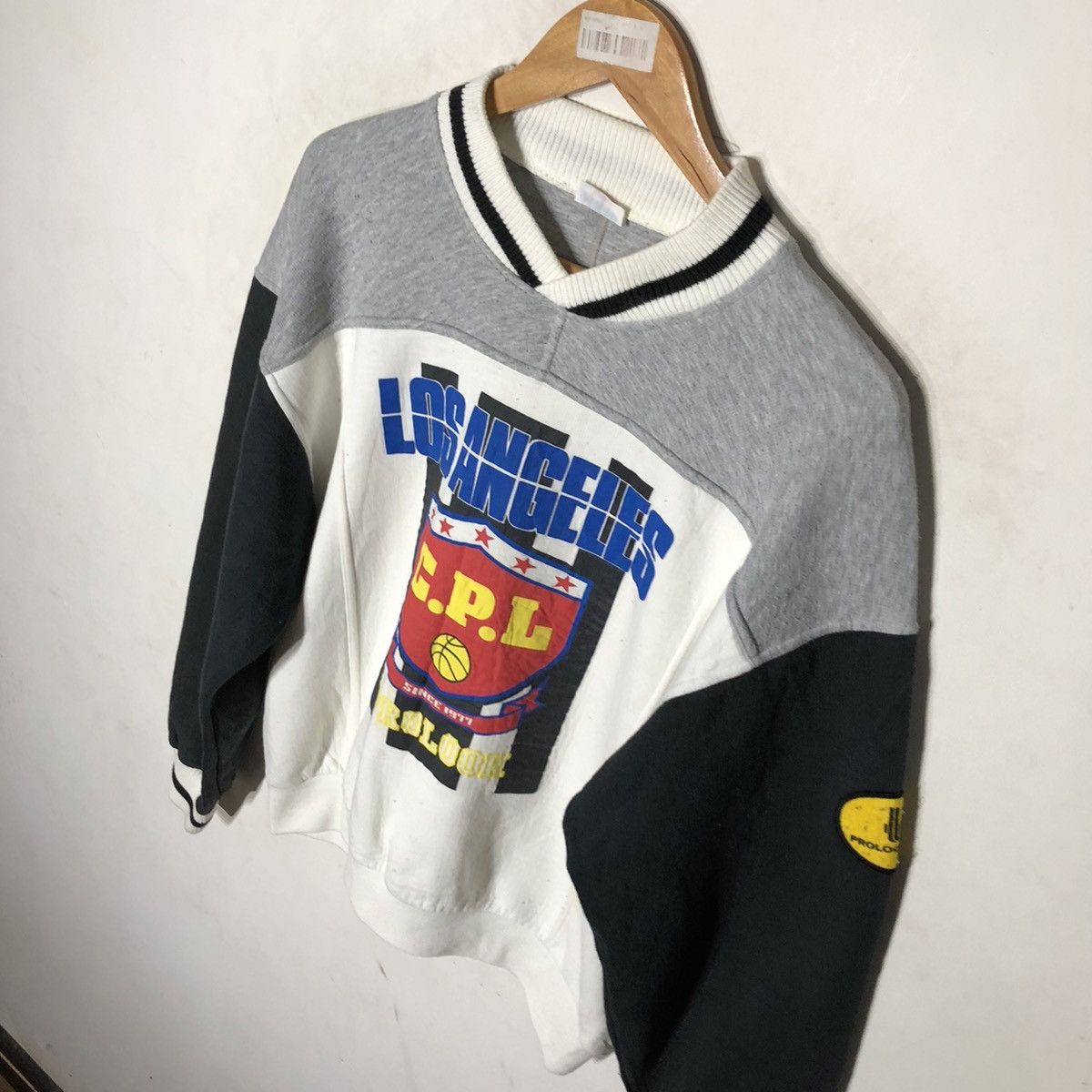 Asics PROLOOK HOMME SPORT WEAR LOS ANGELES CREWNECK BIG LOGO Size US L / EU 52-54 / 3 - 4 Thumbnail