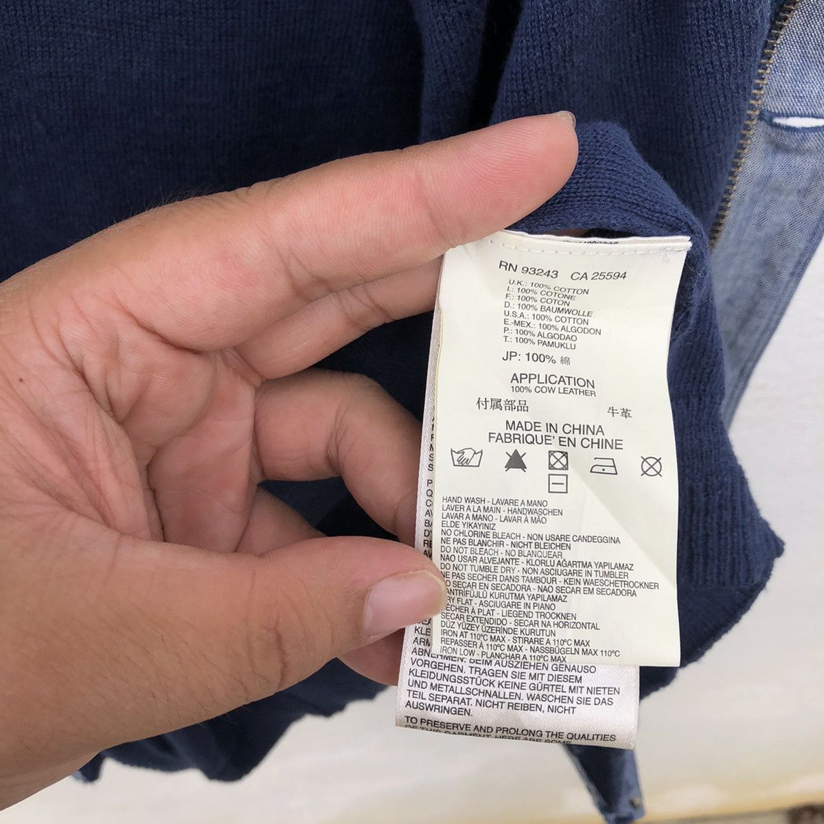 Diesel DIESEL HAPPINESS SWEATSHIRT INSPIRED BY BLUE BLUE JAPAN Size US L / EU 52-54 / 3 - 11 Thumbnail
