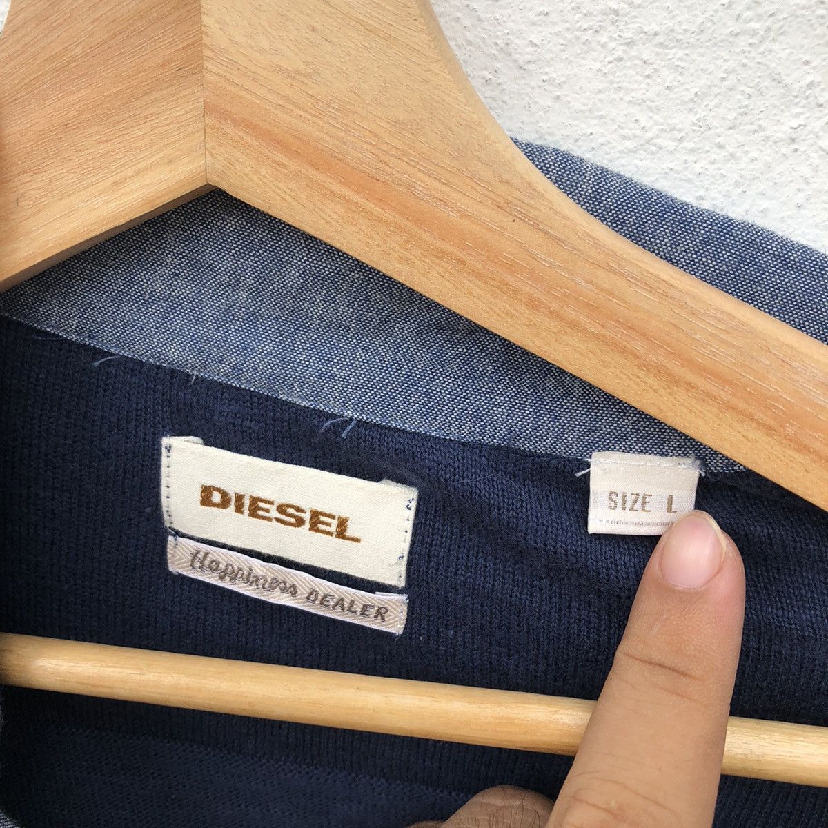 Diesel DIESEL HAPPINESS SWEATSHIRT INSPIRED BY BLUE BLUE JAPAN Size US L / EU 52-54 / 3 - 10 Thumbnail