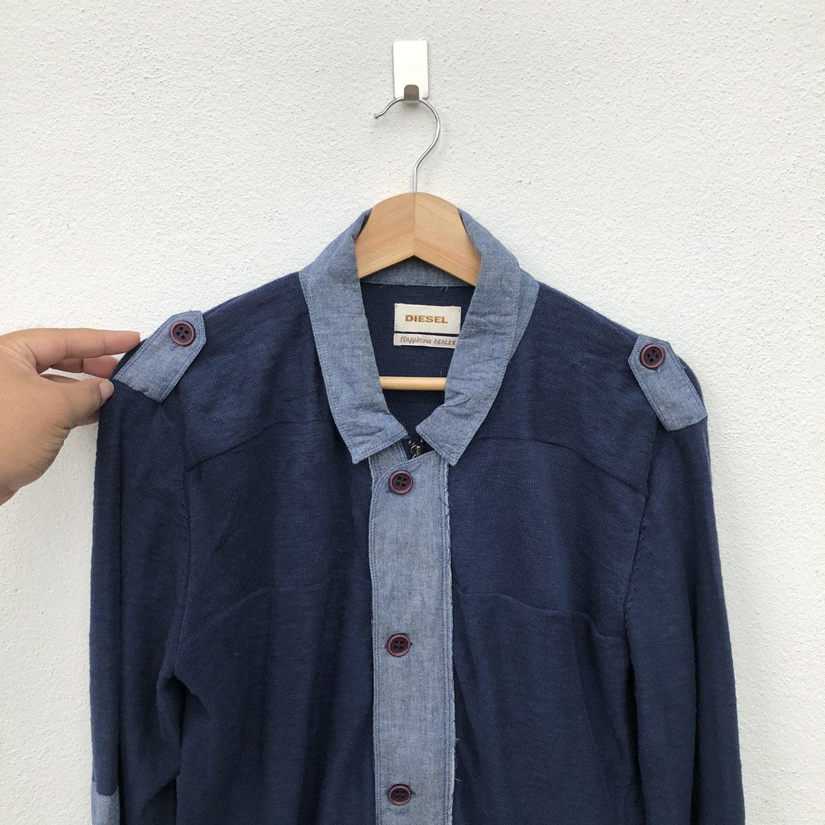 Diesel DIESEL HAPPINESS SWEATSHIRT INSPIRED BY BLUE BLUE JAPAN Size US L / EU 52-54 / 3 - 3 Thumbnail