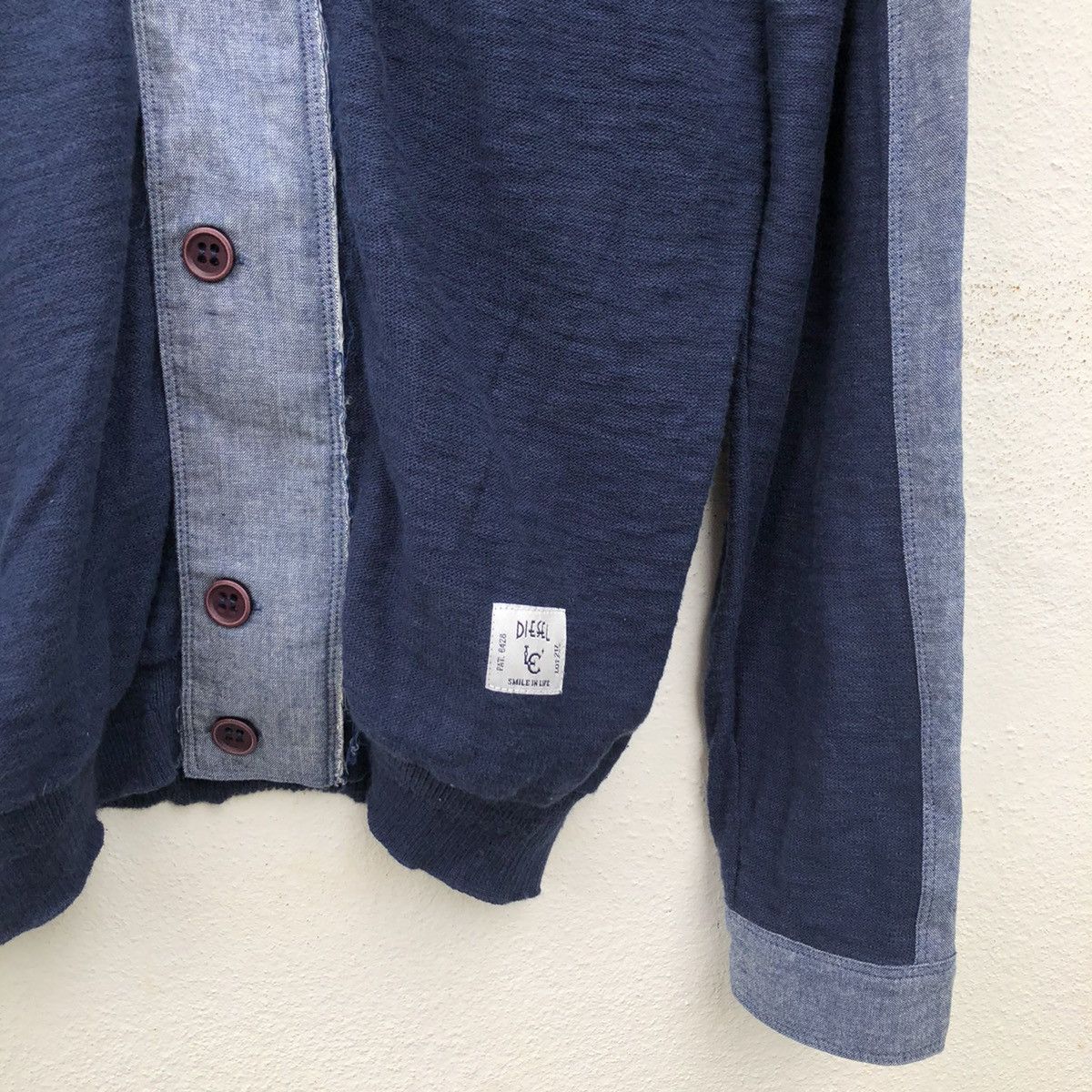 Diesel DIESEL HAPPINESS SWEATSHIRT INSPIRED BY BLUE BLUE JAPAN Size US L / EU 52-54 / 3 - 6 Thumbnail