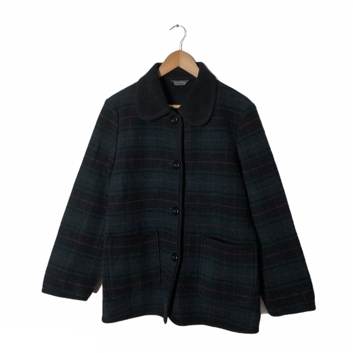 Sunny Daily Tartan Design Jacket - Main Image