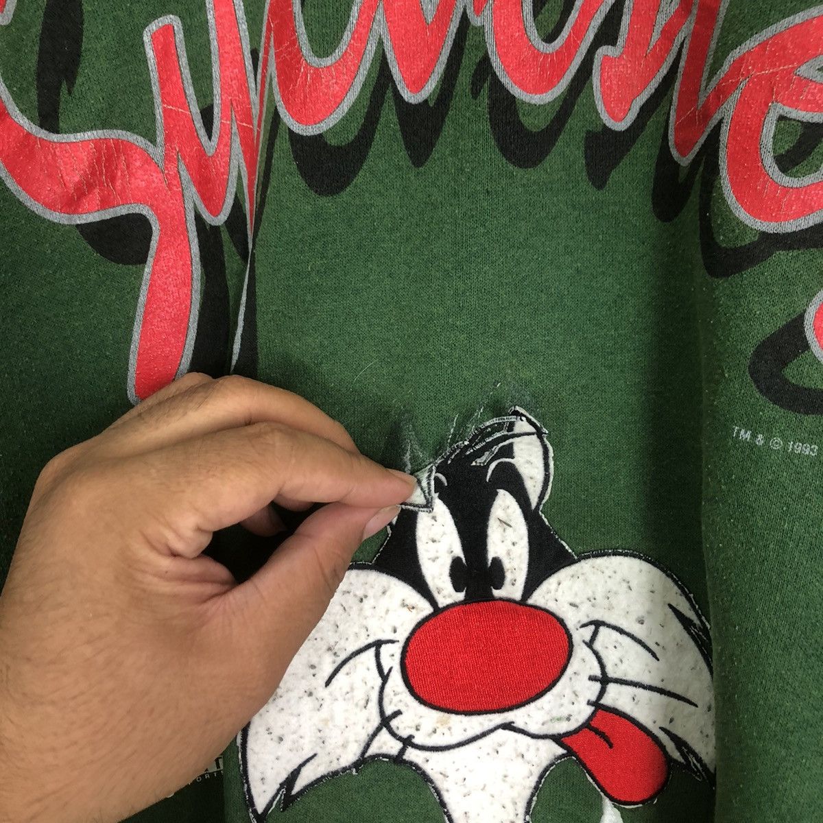 Cartoon Network ❌LAST DROP BEFORE GONE❌Vintage 1993 Sylvester Warner Bros Size US L / EU 52-54 / 3 - 6 Thumbnail