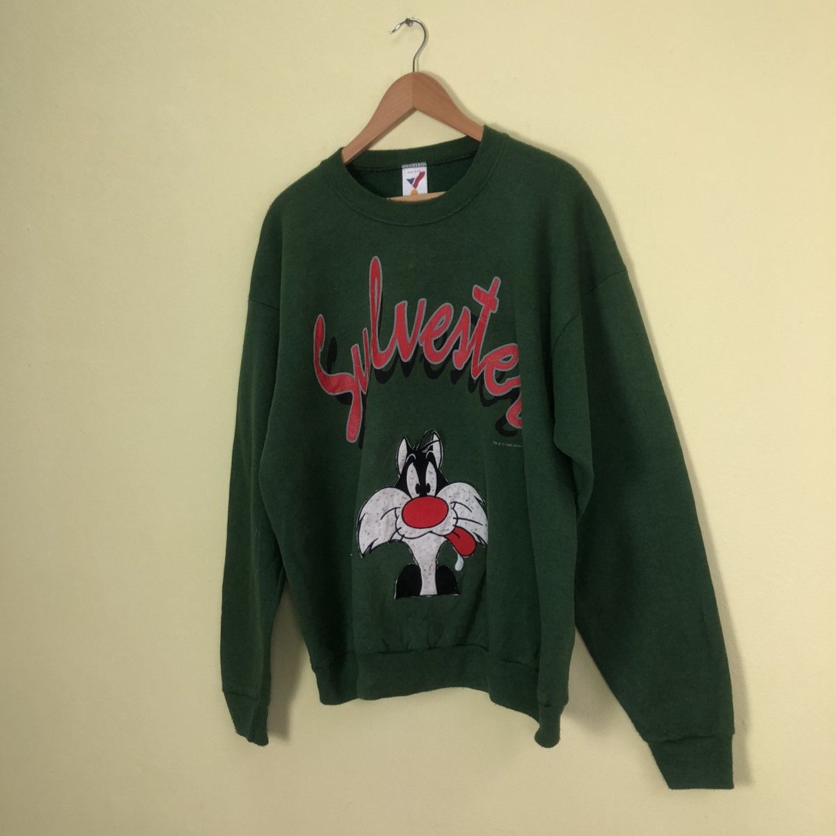 Cartoon Network ❌LAST DROP BEFORE GONE❌Vintage 1993 Sylvester Warner Bros Size US L / EU 52-54 / 3 - 2 Thumbnail