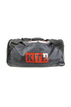 Kith Double Pouch Crossbody in Kith Monogram - Black