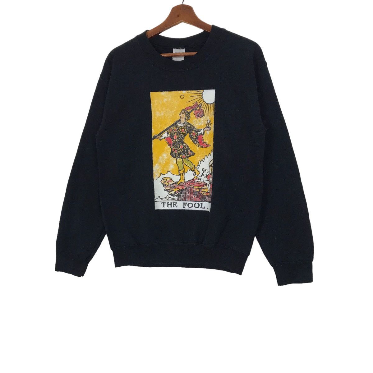 Gildan × Vintage Vintage The Fool Tarot Card Crewneck Sweatshirt Size US S / EU 44-46 / 1 - 3 Thumbnail