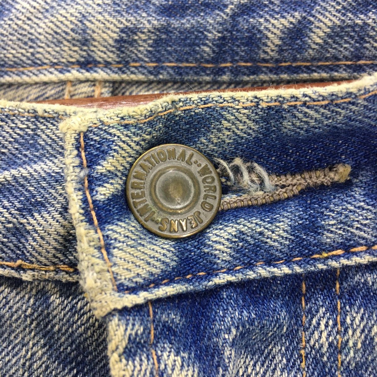 Japanese Brand RNA Inc. Japan Distressed Patchwork Denim Size US 32 / EU 48 - 4 Thumbnail
