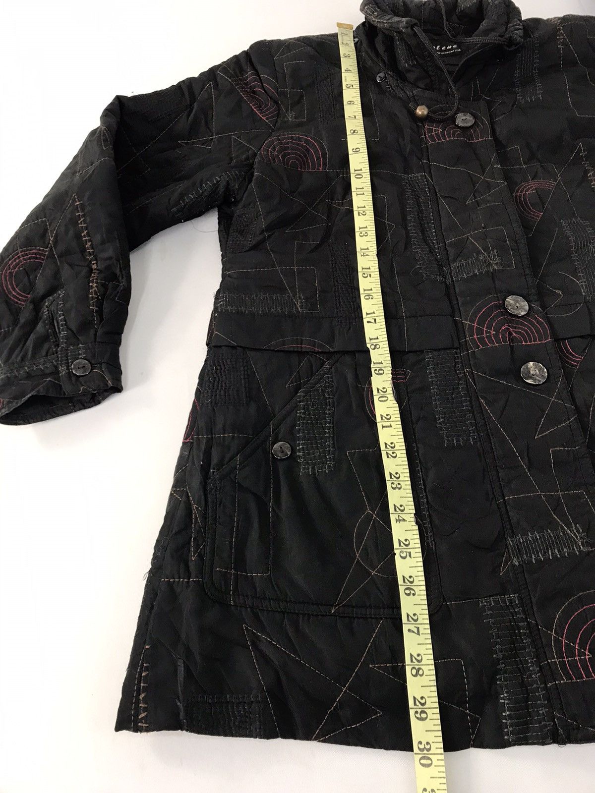 Japanese Brand Selene Pursue Elegant Luxury Style Patchwork Fashion Size M / US 6-8 / IT 42-44 - 10 Thumbnail