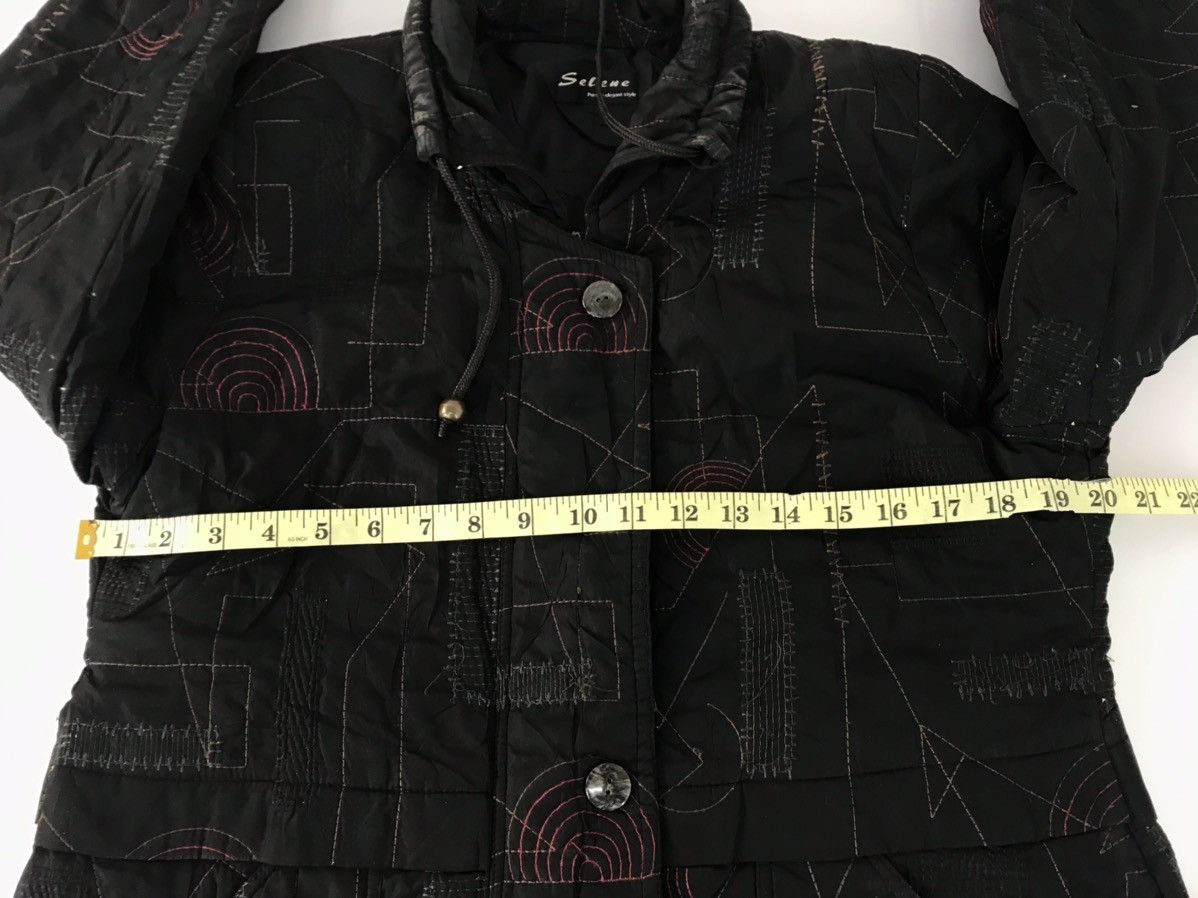 Japanese Brand Selene Pursue Elegant Luxury Style Patchwork Fashion Size M / US 6-8 / IT 42-44 - 9 Thumbnail