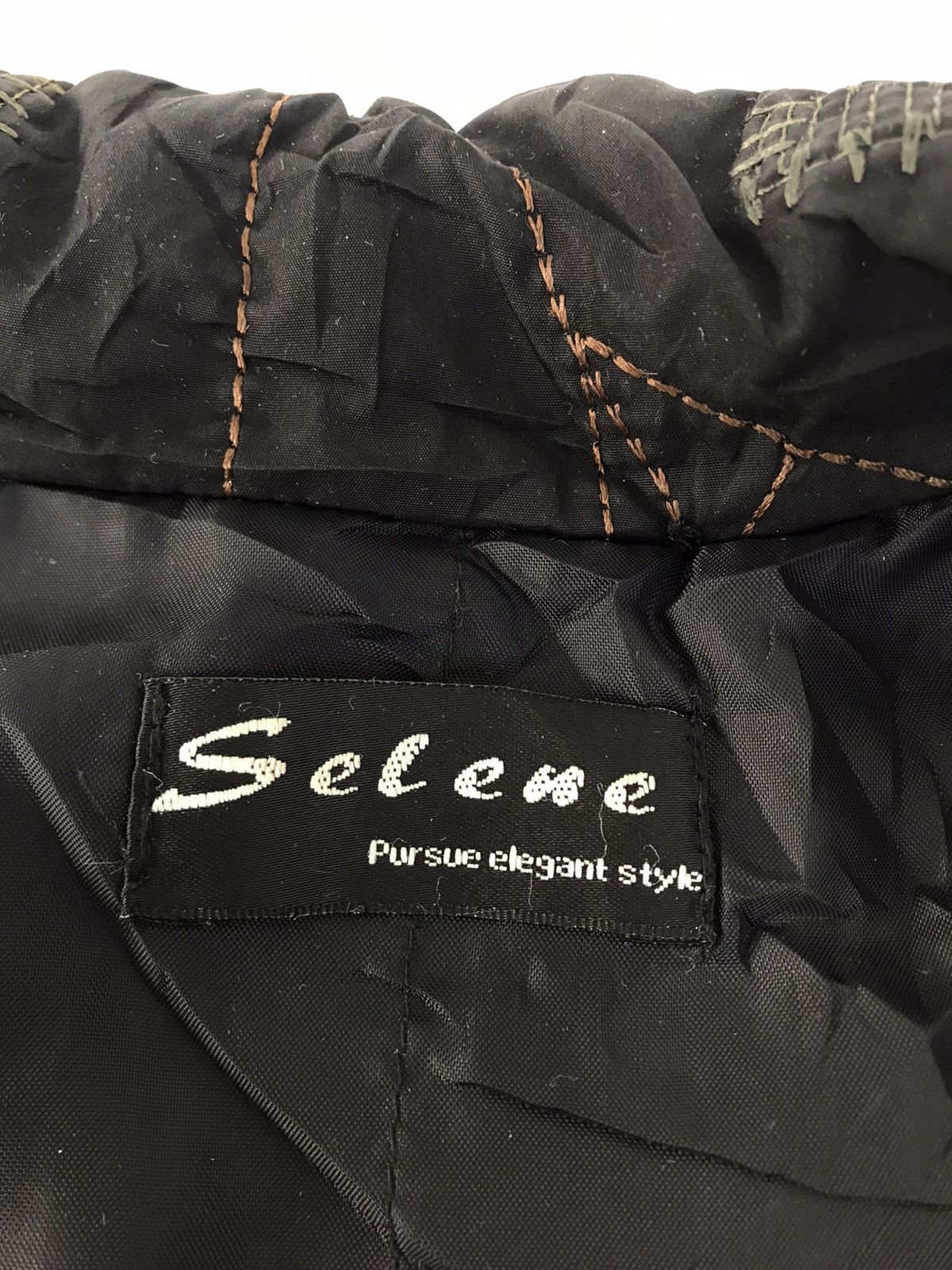 Japanese Brand Selene Pursue Elegant Luxury Style Patchwork Fashion Size M / US 6-8 / IT 42-44 - 6 Thumbnail