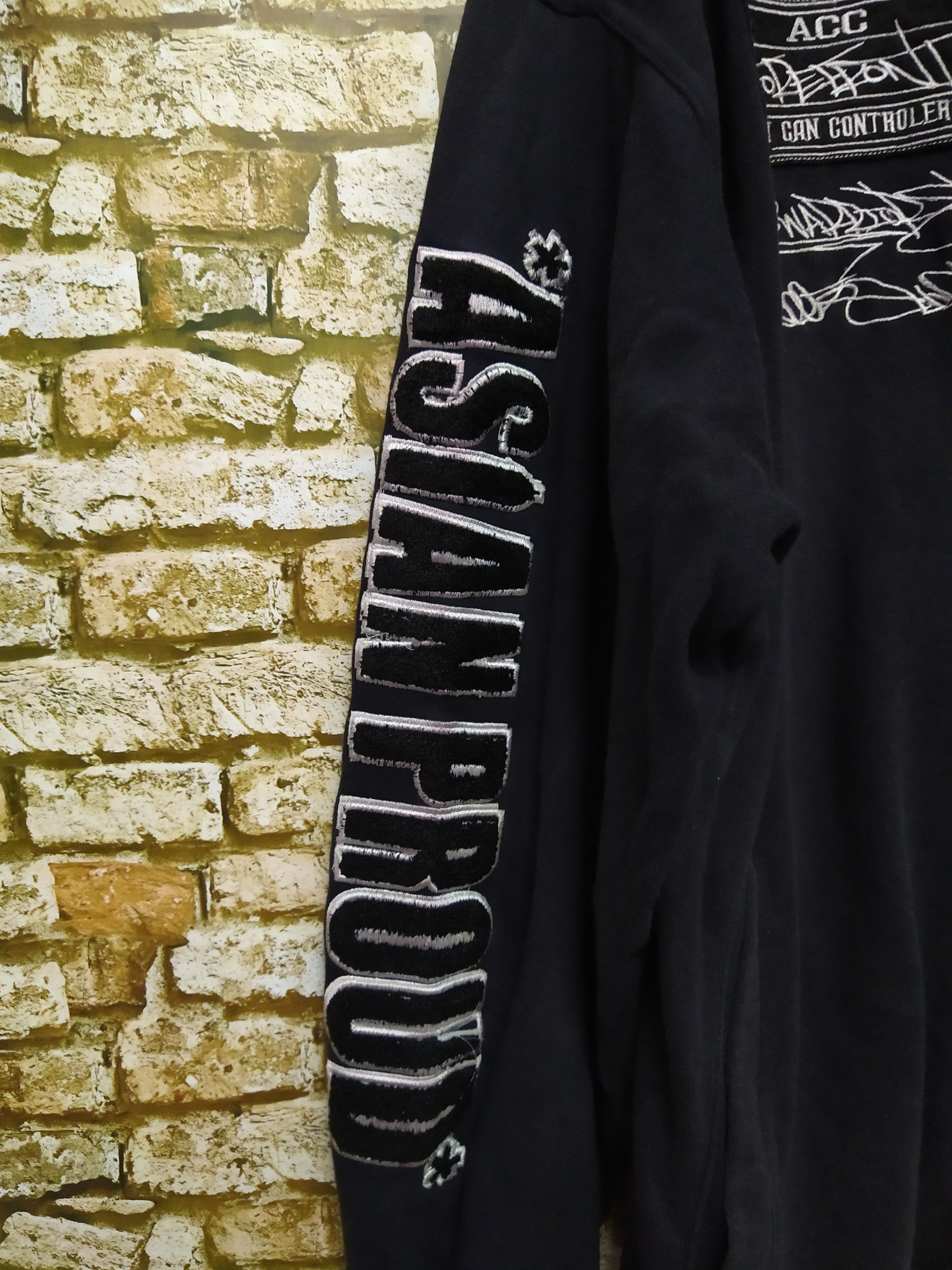 Japanese Brand ACC ASIAN CAN CONTROLLERZ JAPAN VARSITY OVERSIZED (B599) Size US XXL / EU 58 / 5 - 4 Thumbnail