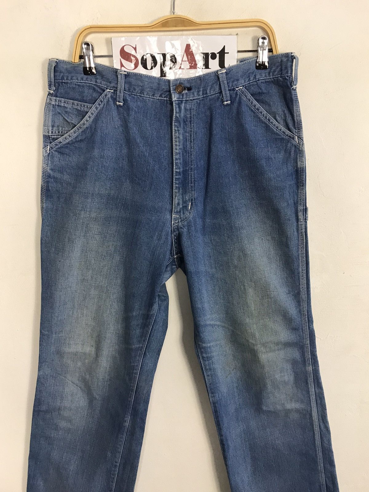 Edwin × Vintage Vintage Edwin Carpenter Workwear Design Size US 34 / EU 50 - 3 Thumbnail