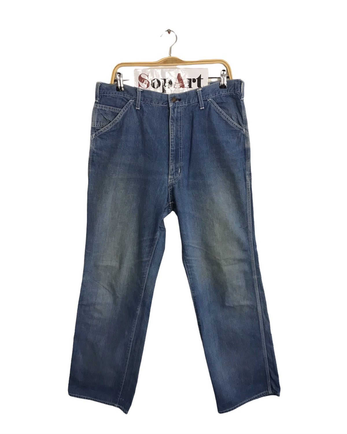 Edwin × Vintage Vintage Edwin Carpenter Workwear Design Size US 34 / EU 50 - 1 Thumbnail
