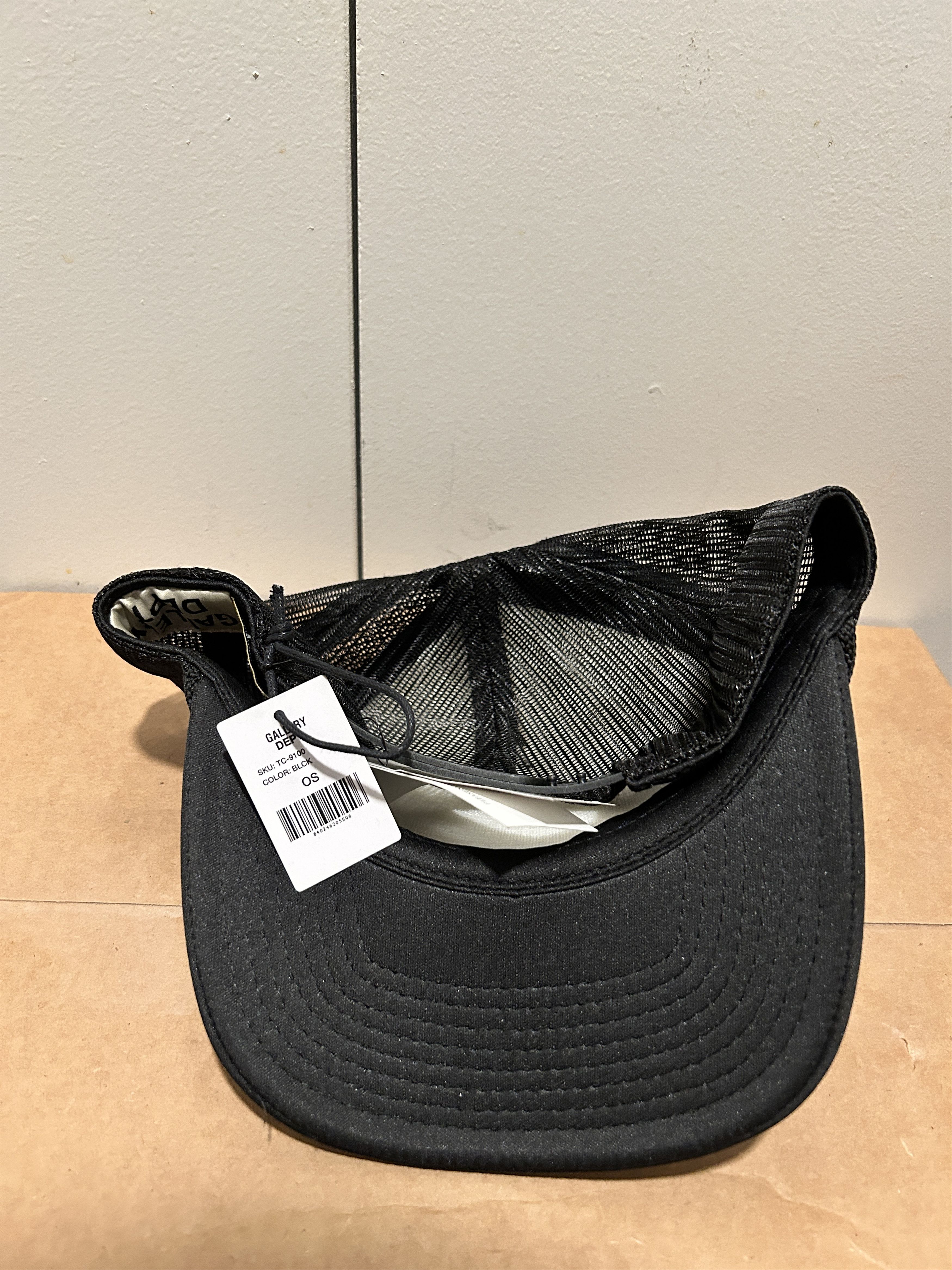 Gallery Dept. trucker hat black/ yellow Size ONE SIZE - 4 Thumbnail