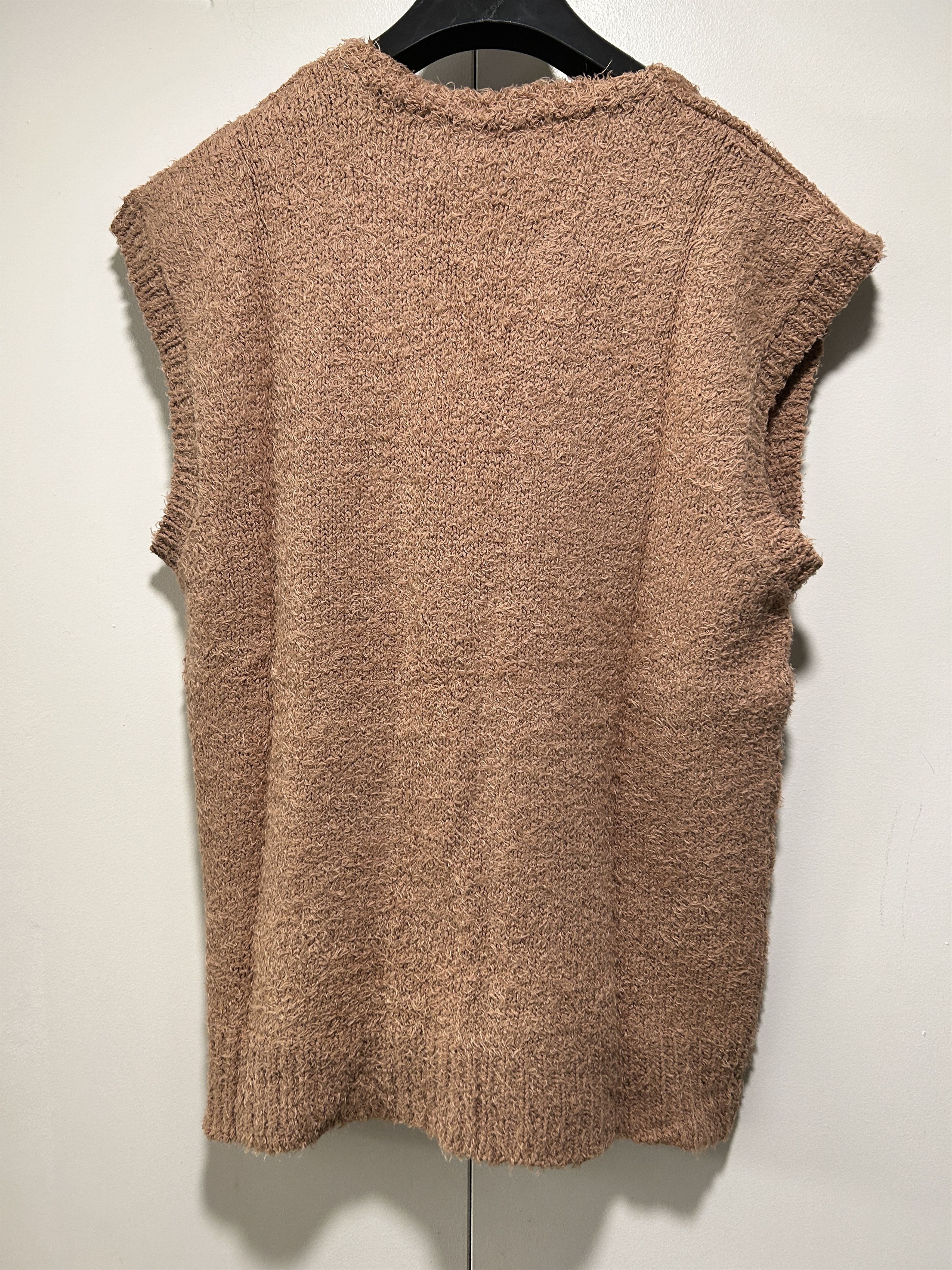 Our Legacy Our legacy Cloudy knitted vest - Caramel Size US M / EU 48-50 / 2 - 5 Thumbnail