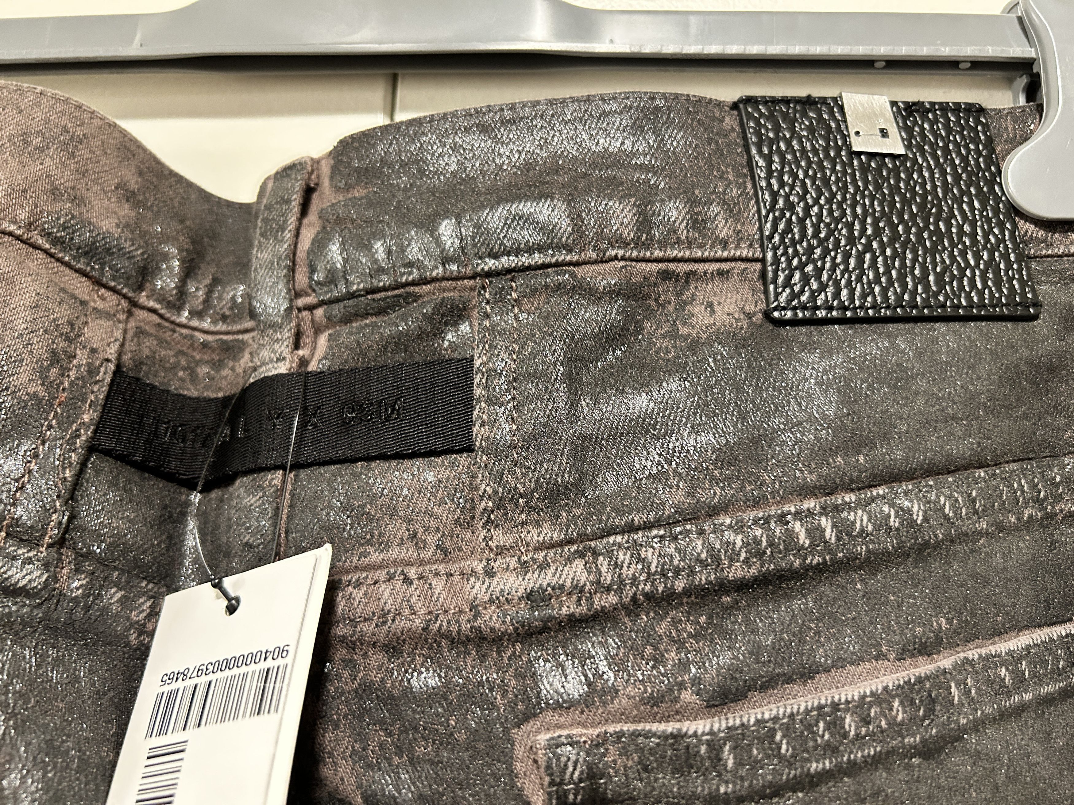 1017 ALYX 9SM 1017 ALYX 9SM Treated Denim Jeans 'Dark Brown' Bleached Size US 32 / EU 48 - 3 Thumbnail