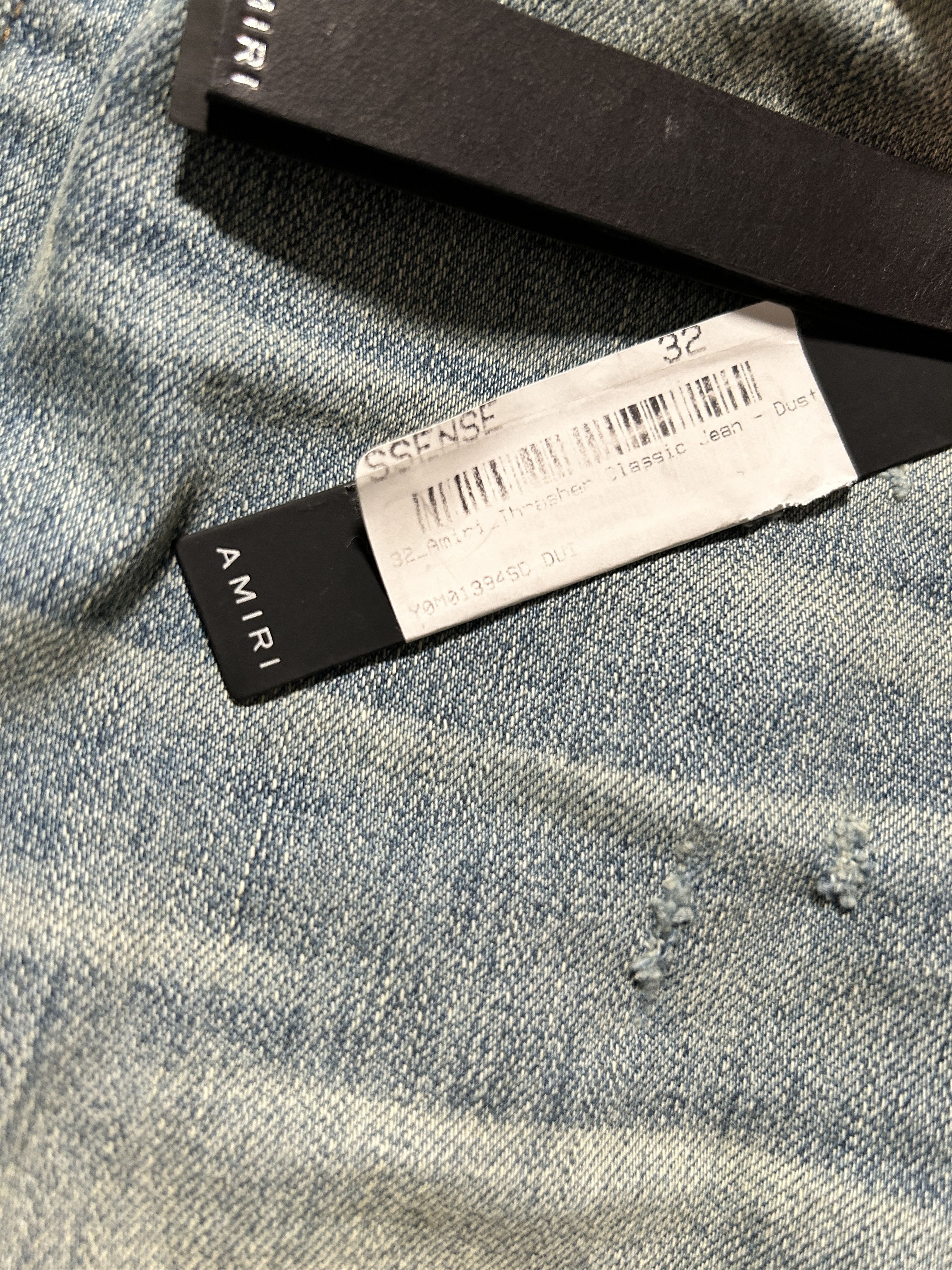 Amiri Amiri Thrasher Classic Skinny Stretch Jeans Dust Indigo Size US 32 / EU 48 - 7 Thumbnail