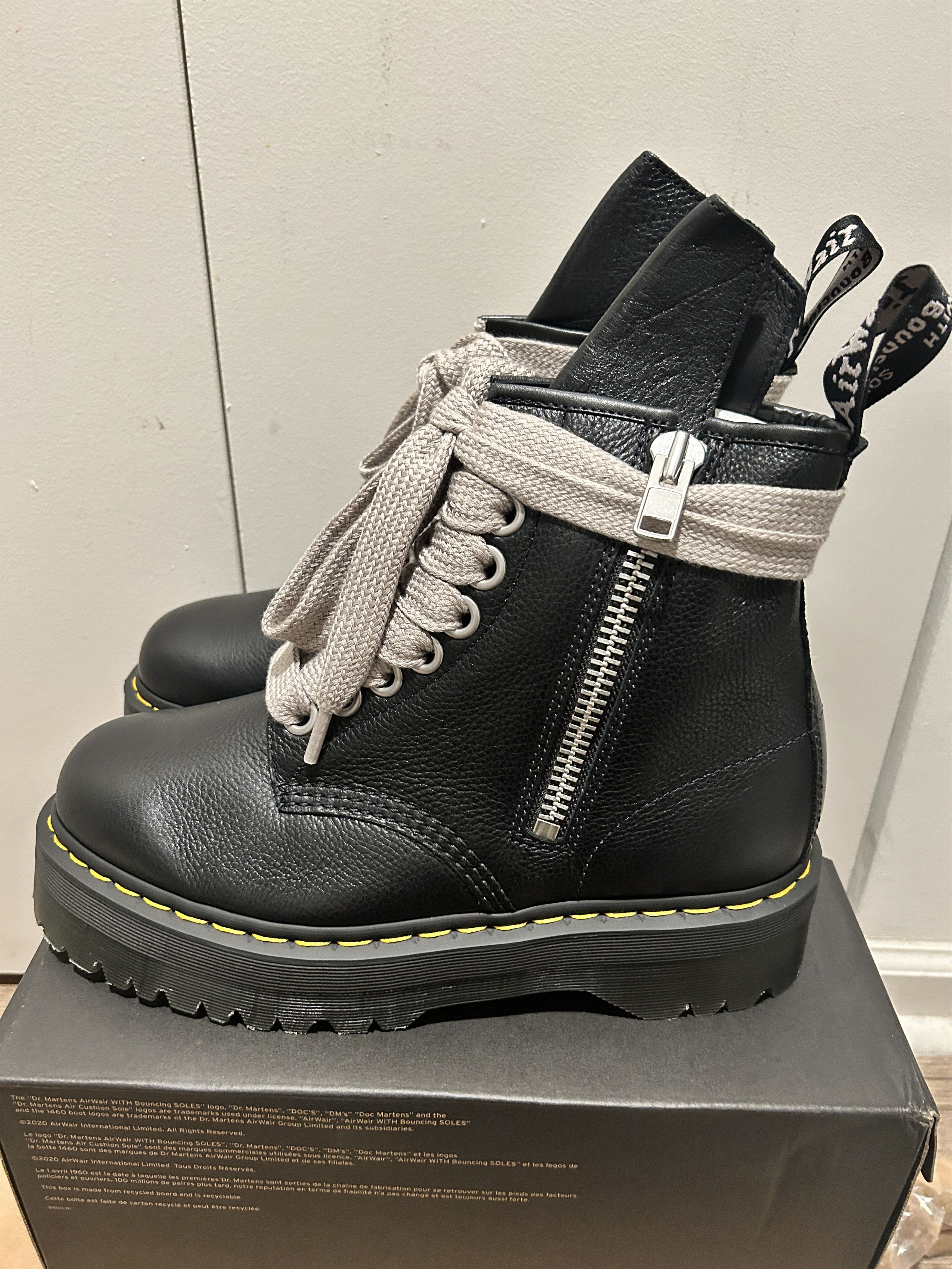 Dr. Martens × Rick Owens Rick Owens X Dr Martens 1460 Quad RO Size US 14 / EU 47 - 5 Thumbnail