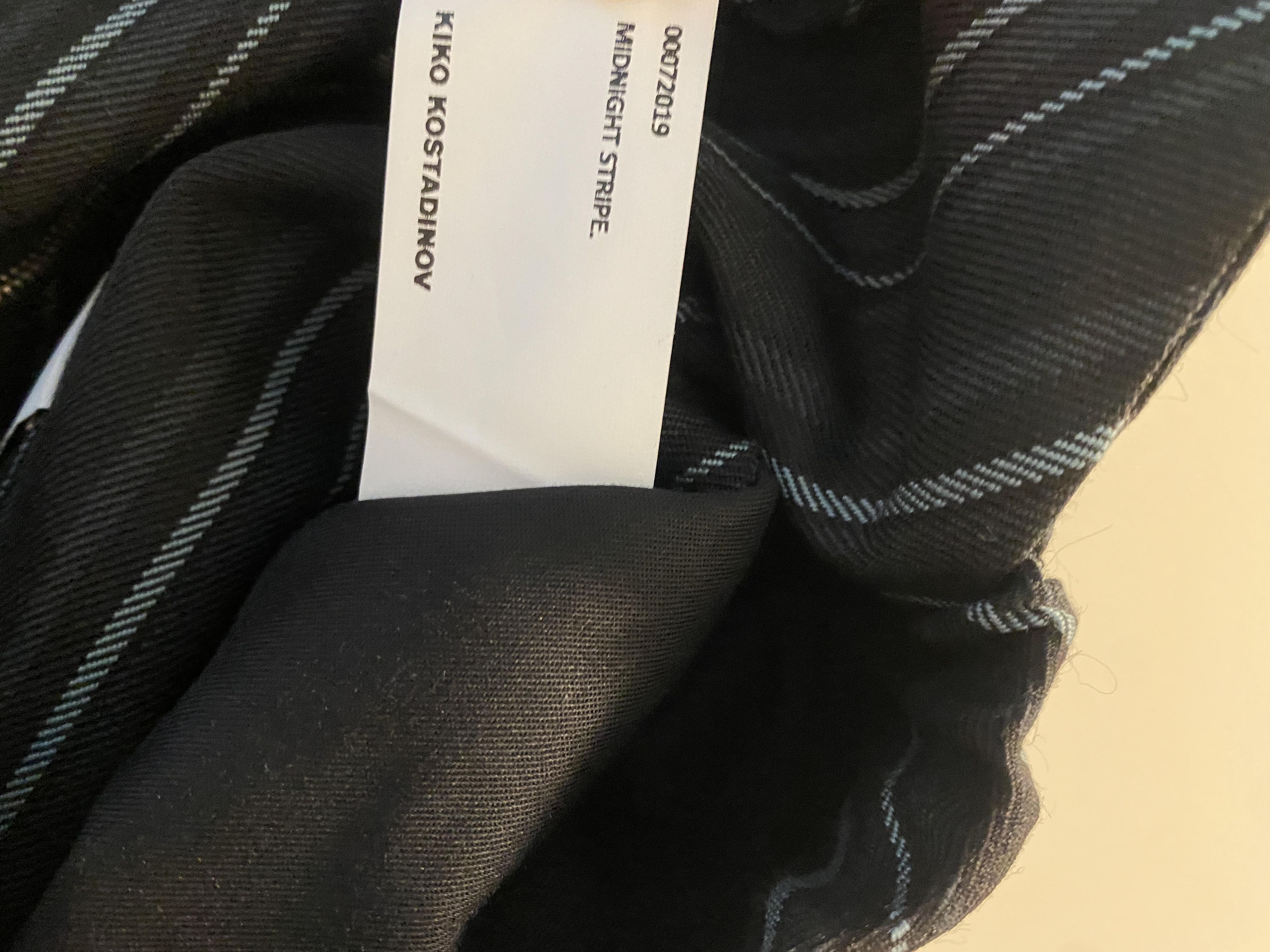 Kiko Kostadinov Doris hair trimmed messenger bag Silken midnight Size ONE SIZE - 4 Thumbnail