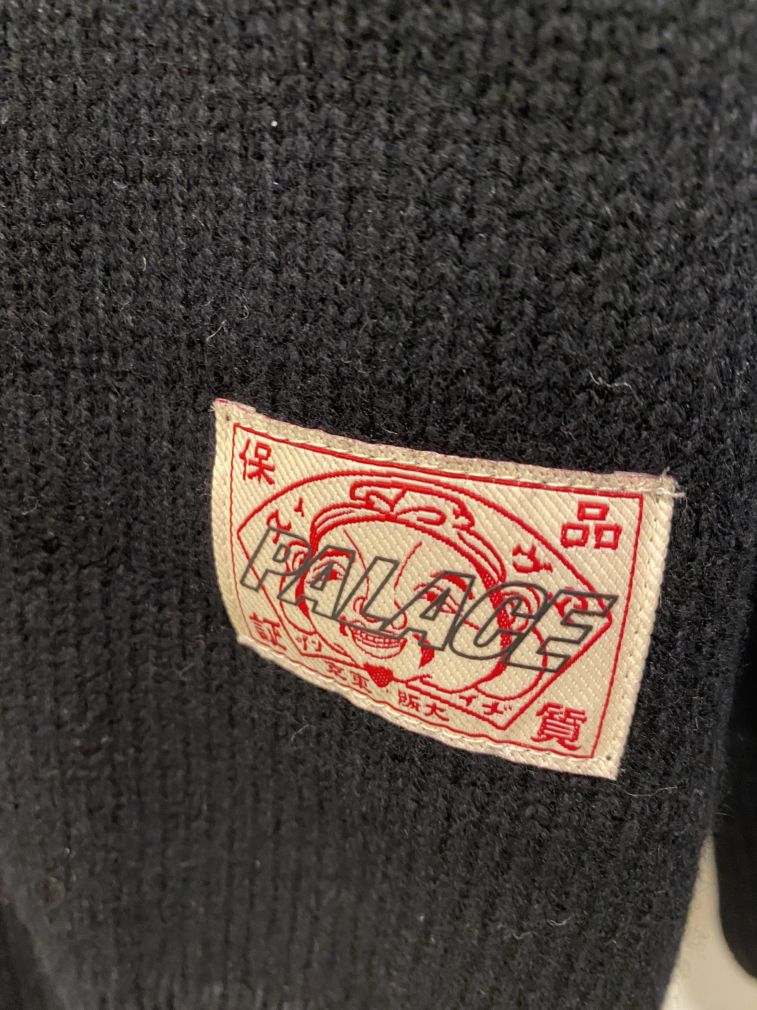 Evisu × Palace Palace Evisu Seagull knit Black Sweater size Large Size US L / EU 52-54 / 3 - 3 Thumbnail