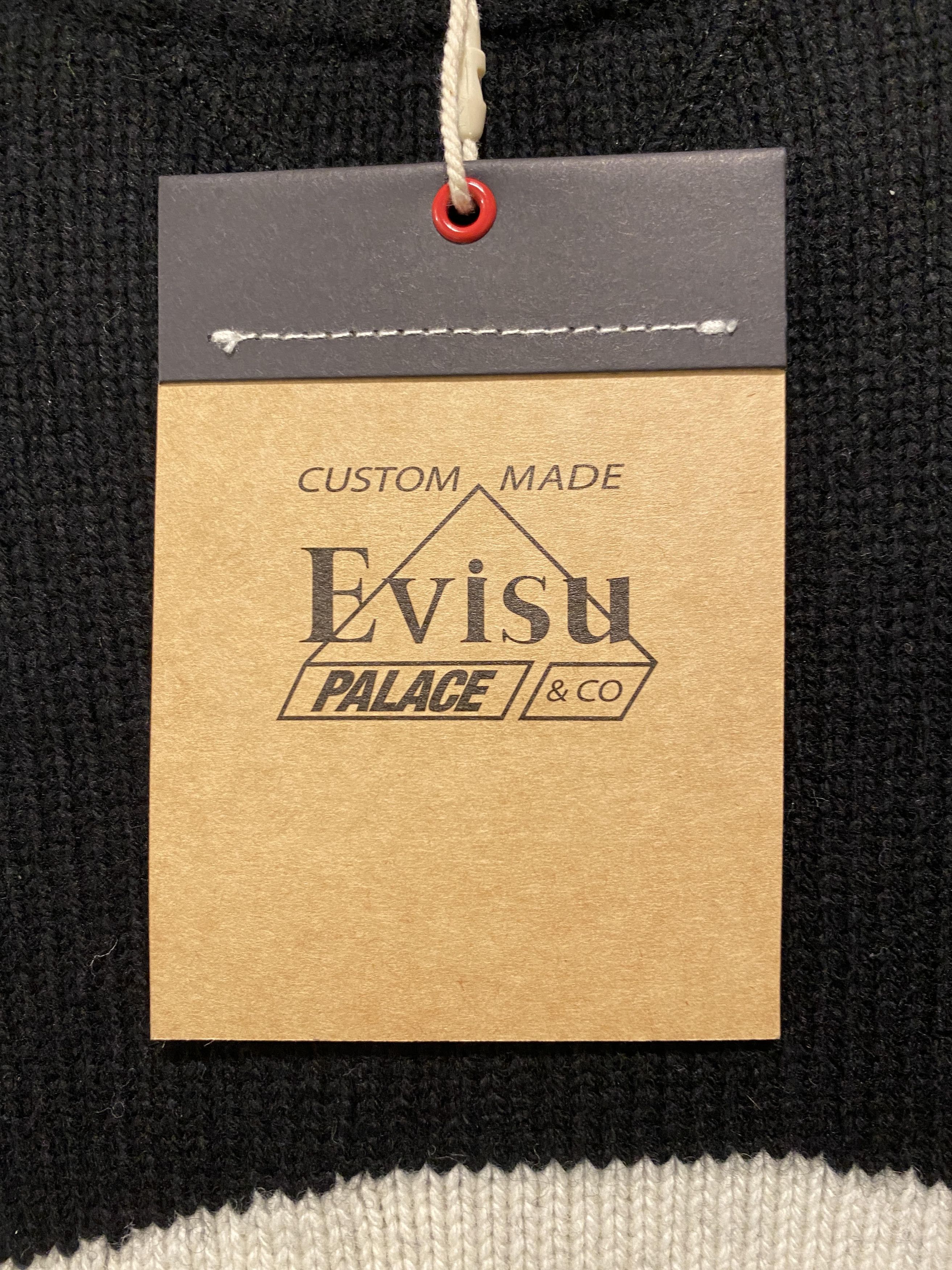 Evisu × Palace Palace Evisu Seagull knit Black Sweater size Large Size US L / EU 52-54 / 3 - 4 Thumbnail