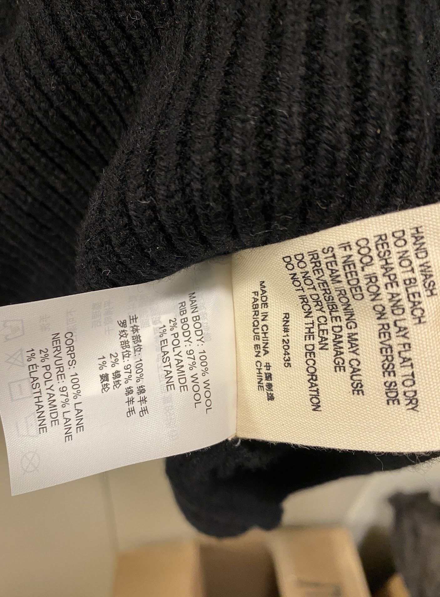 Evisu × Palace Palace Evisu Seagull knit Black Sweater size Large Size US L / EU 52-54 / 3 - 7 Thumbnail