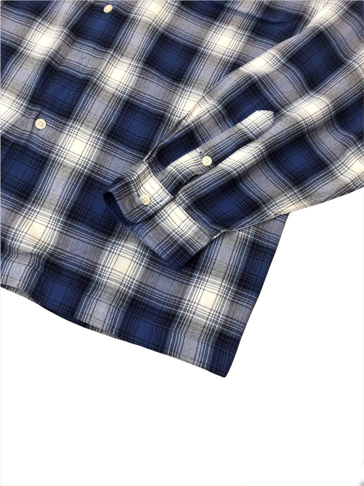 RRL Ralph Lauren GRAIL🔥OG RRL 🇺🇸 Plaid Shadow Rayon O/S Button Shirt Size US XL / EU 56 / 4 - 6 Thumbnail