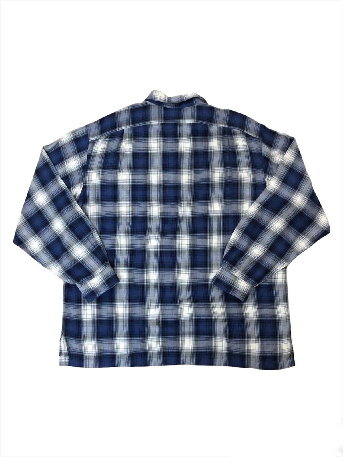RRL Ralph Lauren GRAIL🔥OG RRL 🇺🇸 Plaid Shadow Rayon O/S Button Shirt Size US XL / EU 56 / 4 - 7 Thumbnail
