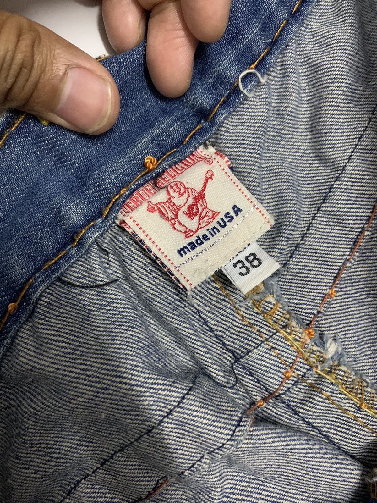 True Religion × Vintage True Religion Rare Denim Size 38 Size US 38 / EU 54 - 7 Thumbnail