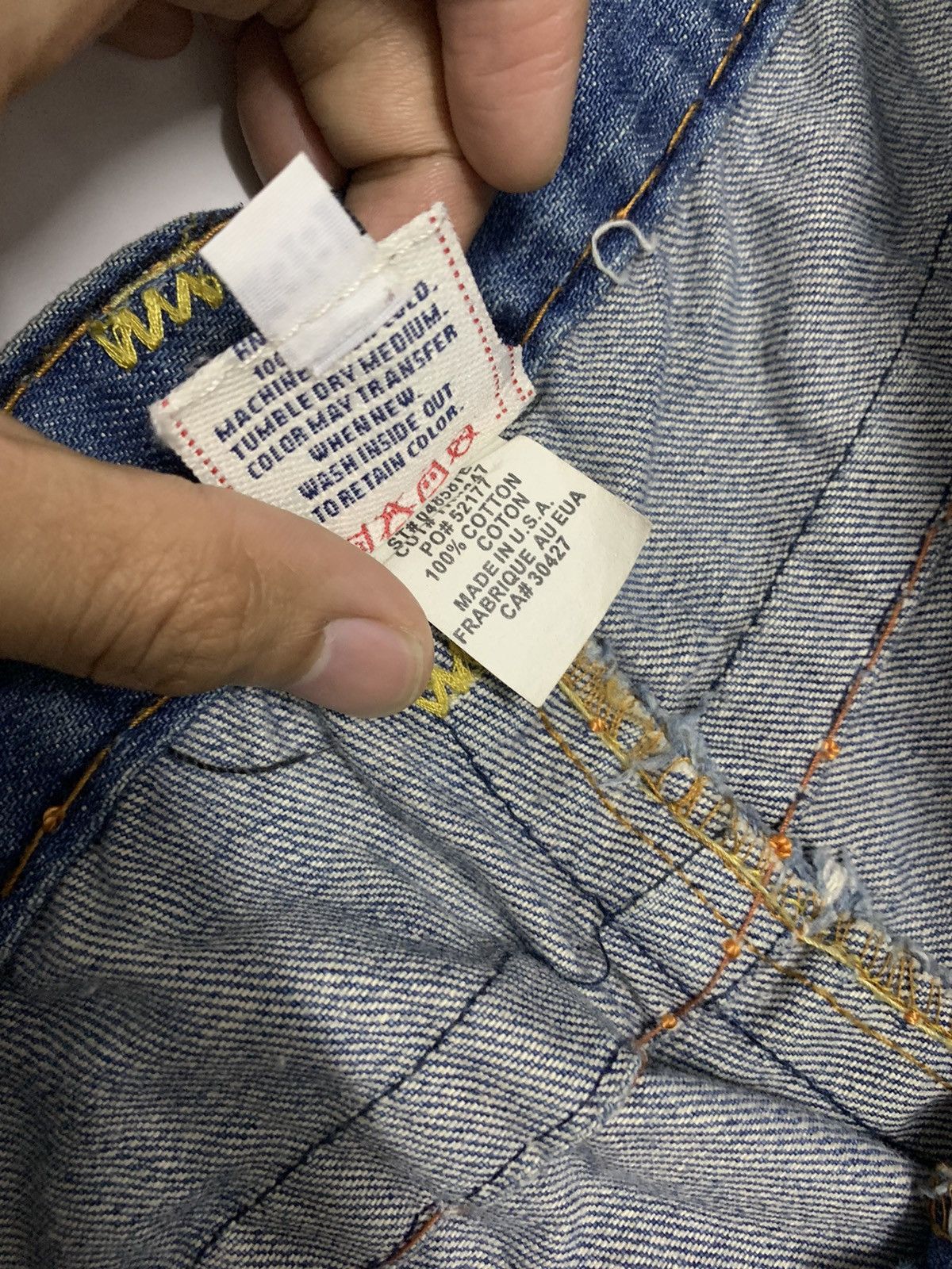 True Religion × Vintage True Religion Rare Denim Size 38 Size US 38 / EU 54 - 8 Thumbnail