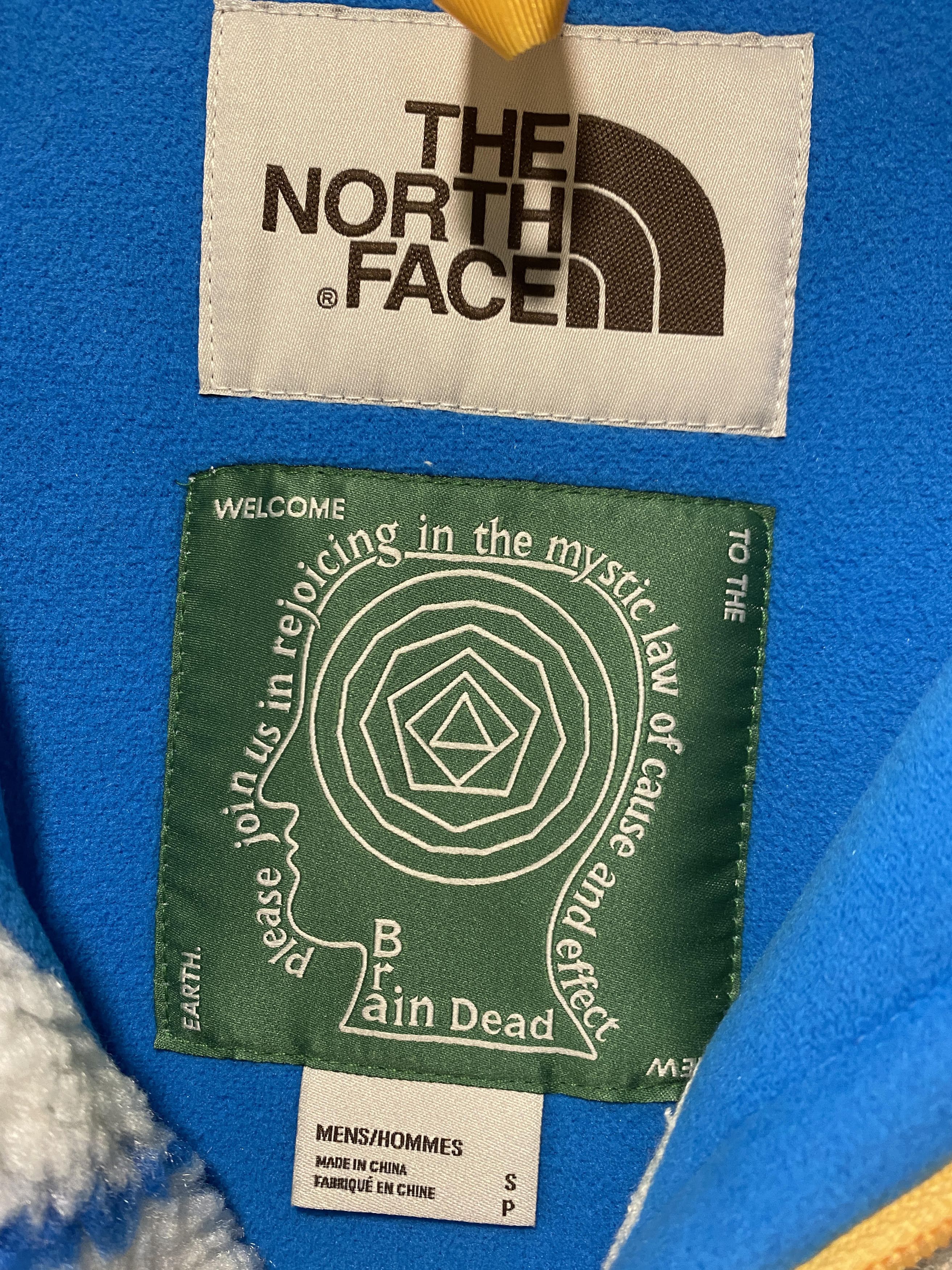 Brain Dead × The North Face Extreme Pile Full Zip Fleece White F/W 20 Size US S / EU 44-46 / 1 - 5 Thumbnail