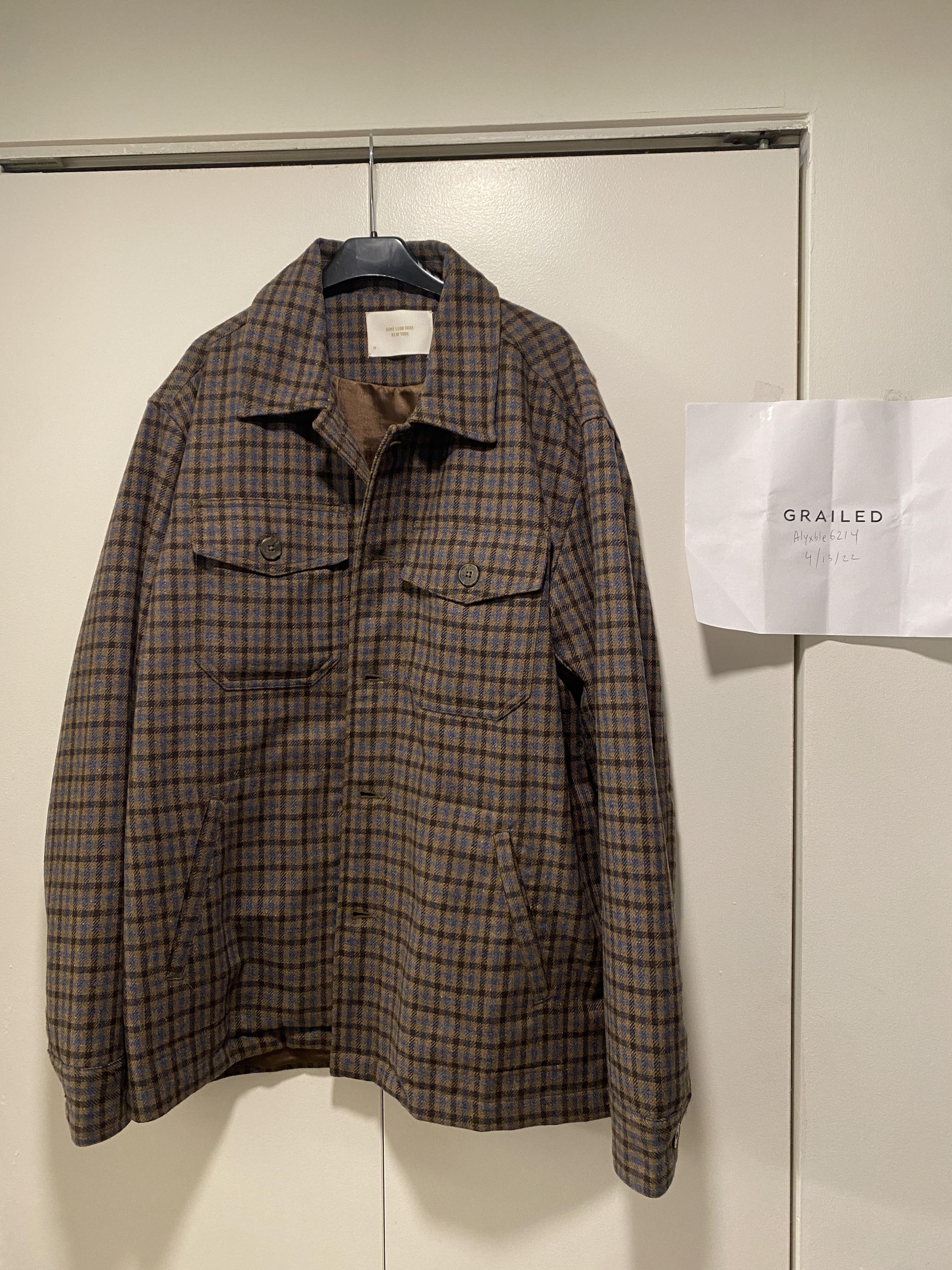 Aime Leon Dore gingham flannel jacket Size US M / EU 48-50 / 2 - 3 Thumbnail