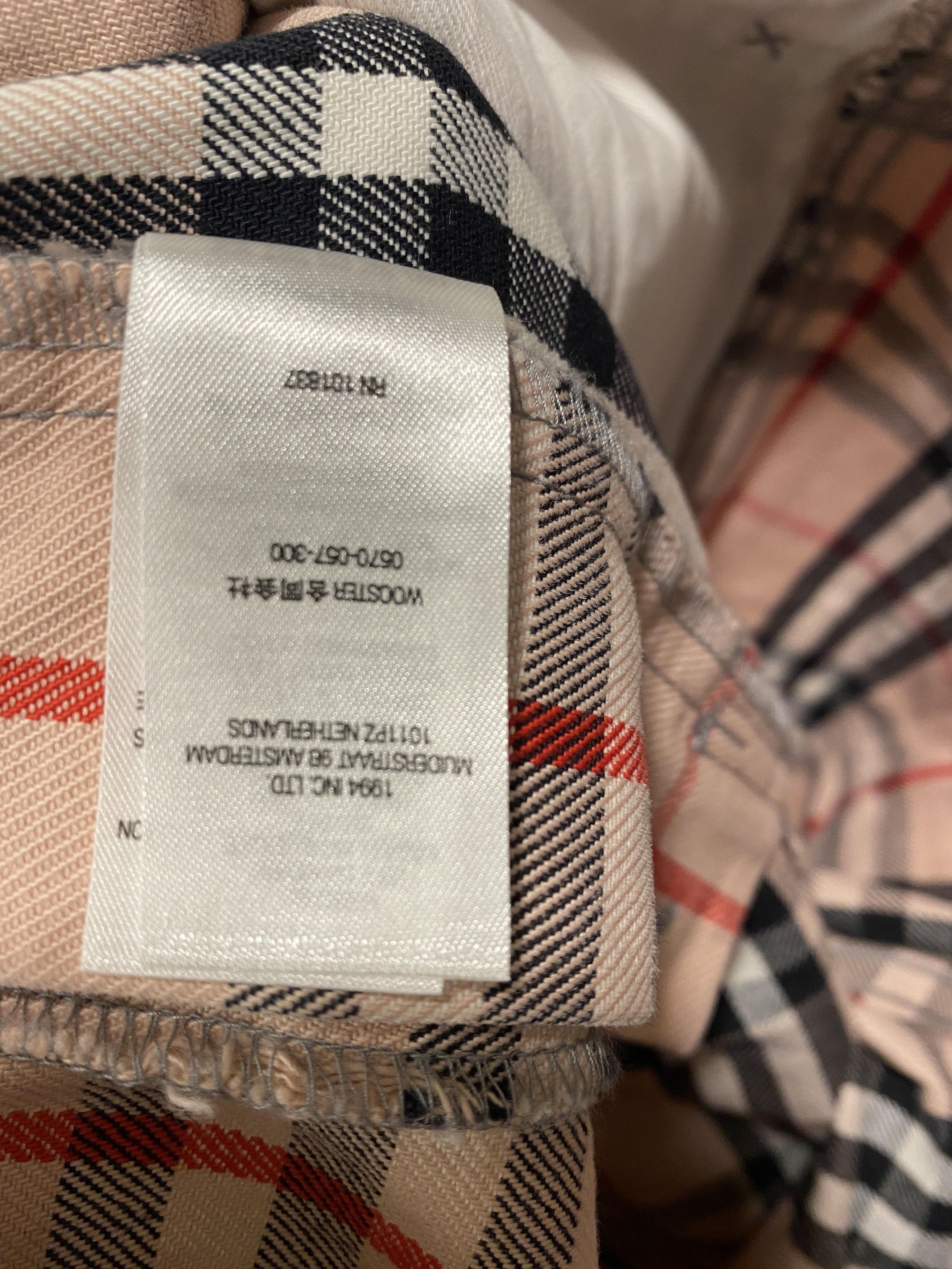Burberry × Supreme Burberry x Supreme S/S 22 Shorts Jeans - Pink Size 32 Size US 32 / EU 48 - 6 Thumbnail