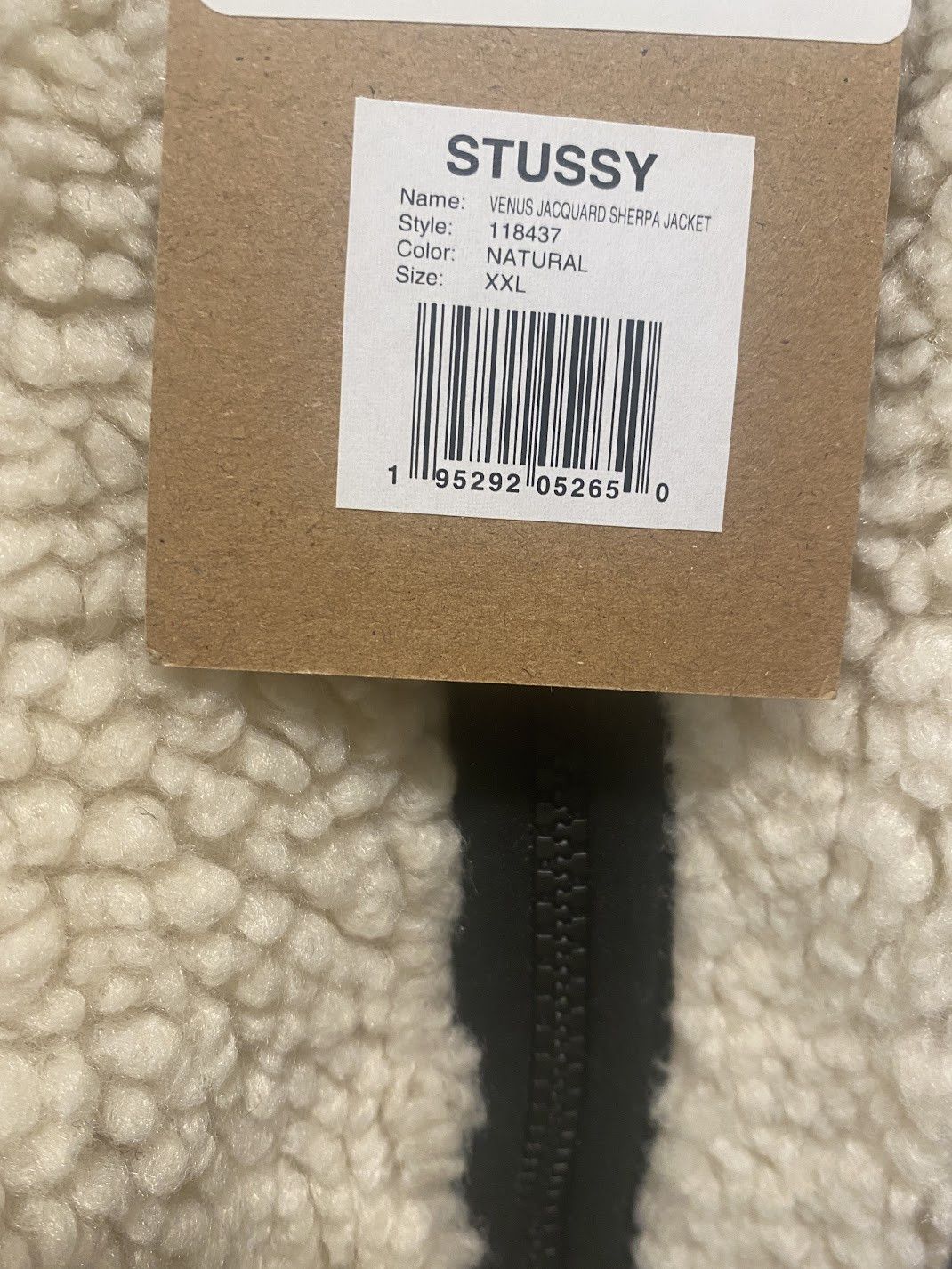 Stussy STUSSY VENUS JACQUARD SHERPA JACKET Size US XXL / EU 58 / 5 - 3 Thumbnail