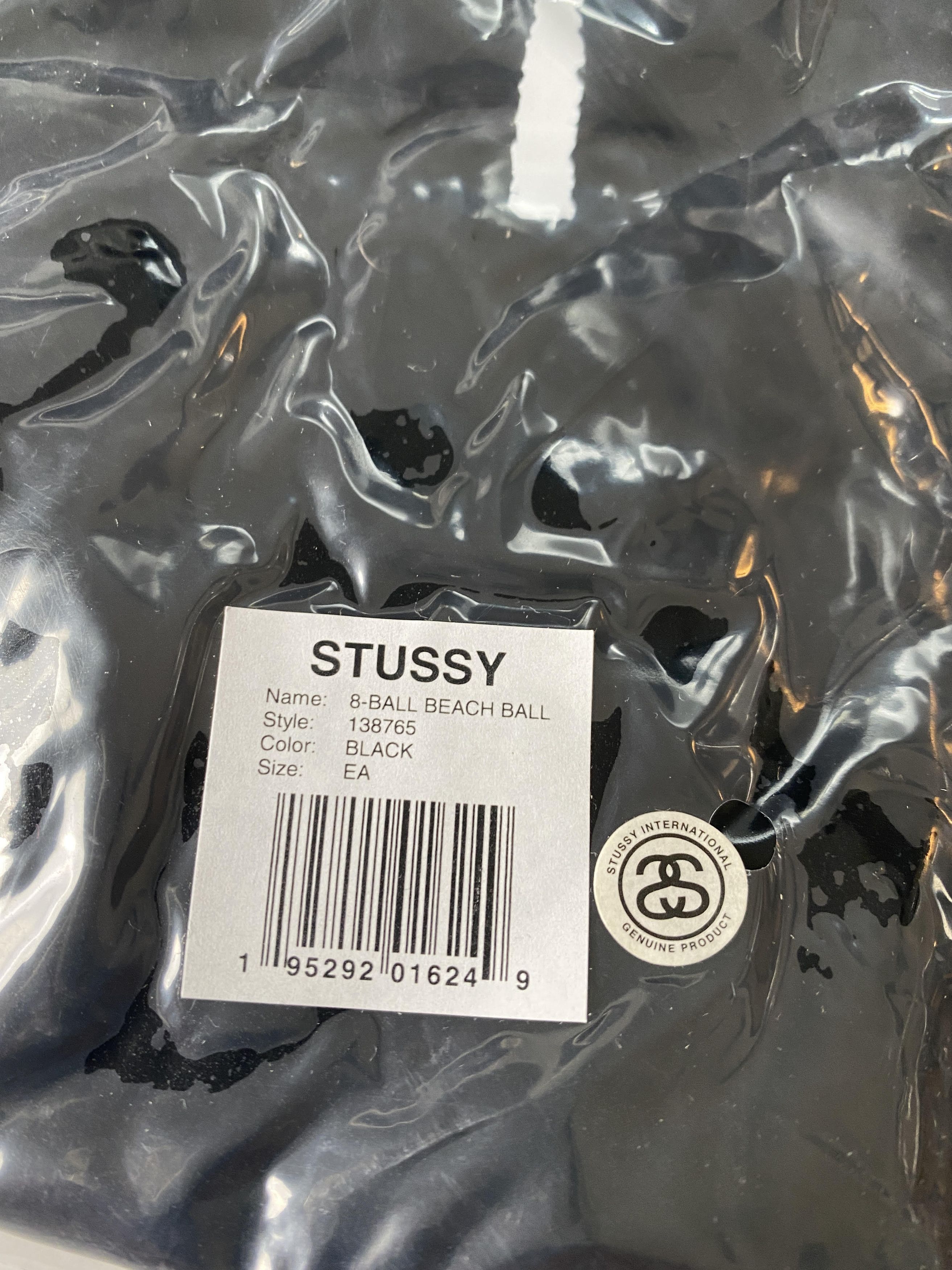 Stussy Stussy 8 Ball Beach Ball (Black) Inflatable Size ONE SIZE - 4 Thumbnail