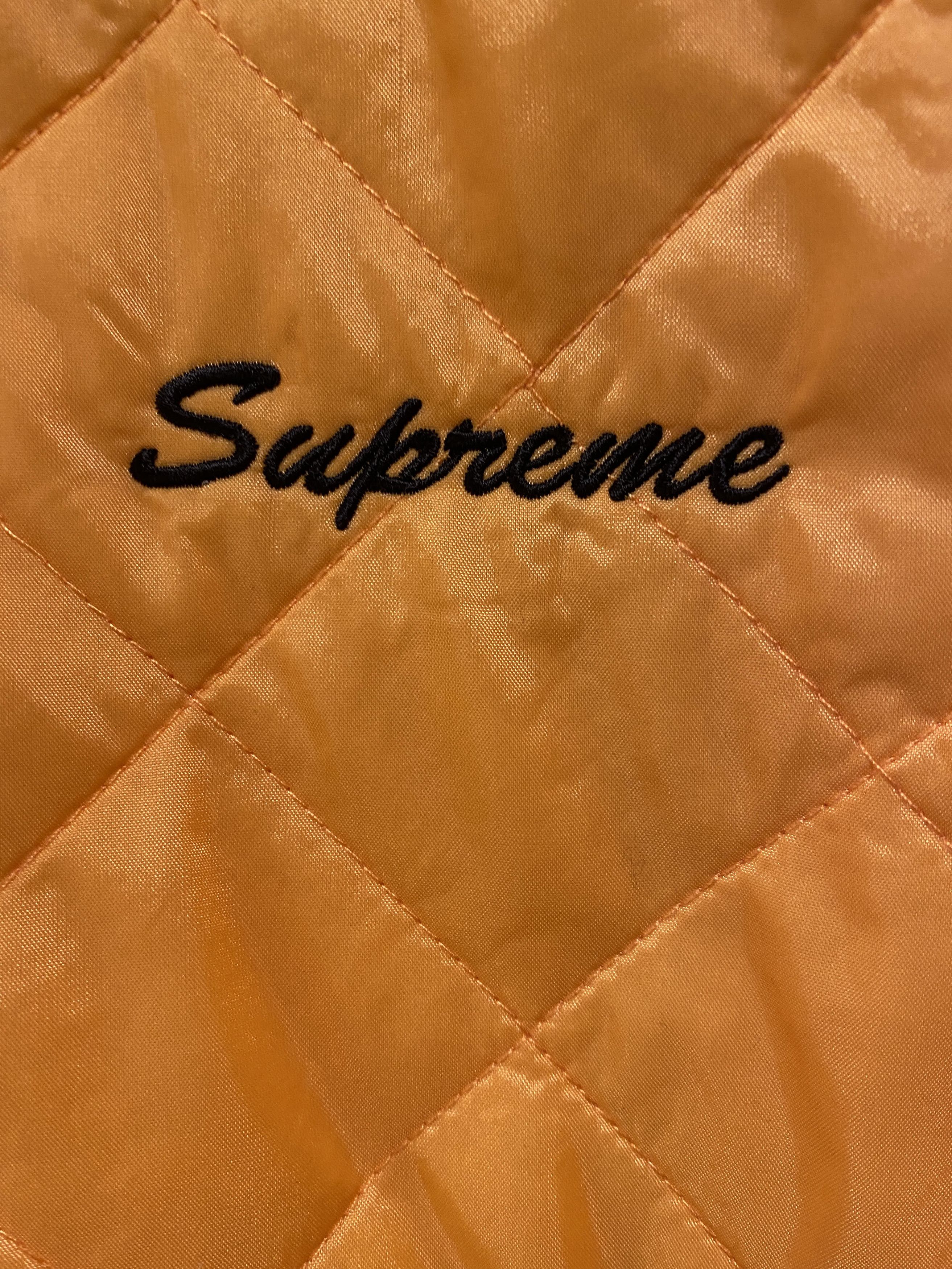Supreme supreme zapata quilted work jacket- mango Size US M / EU 48-50 / 2 - 4 Thumbnail