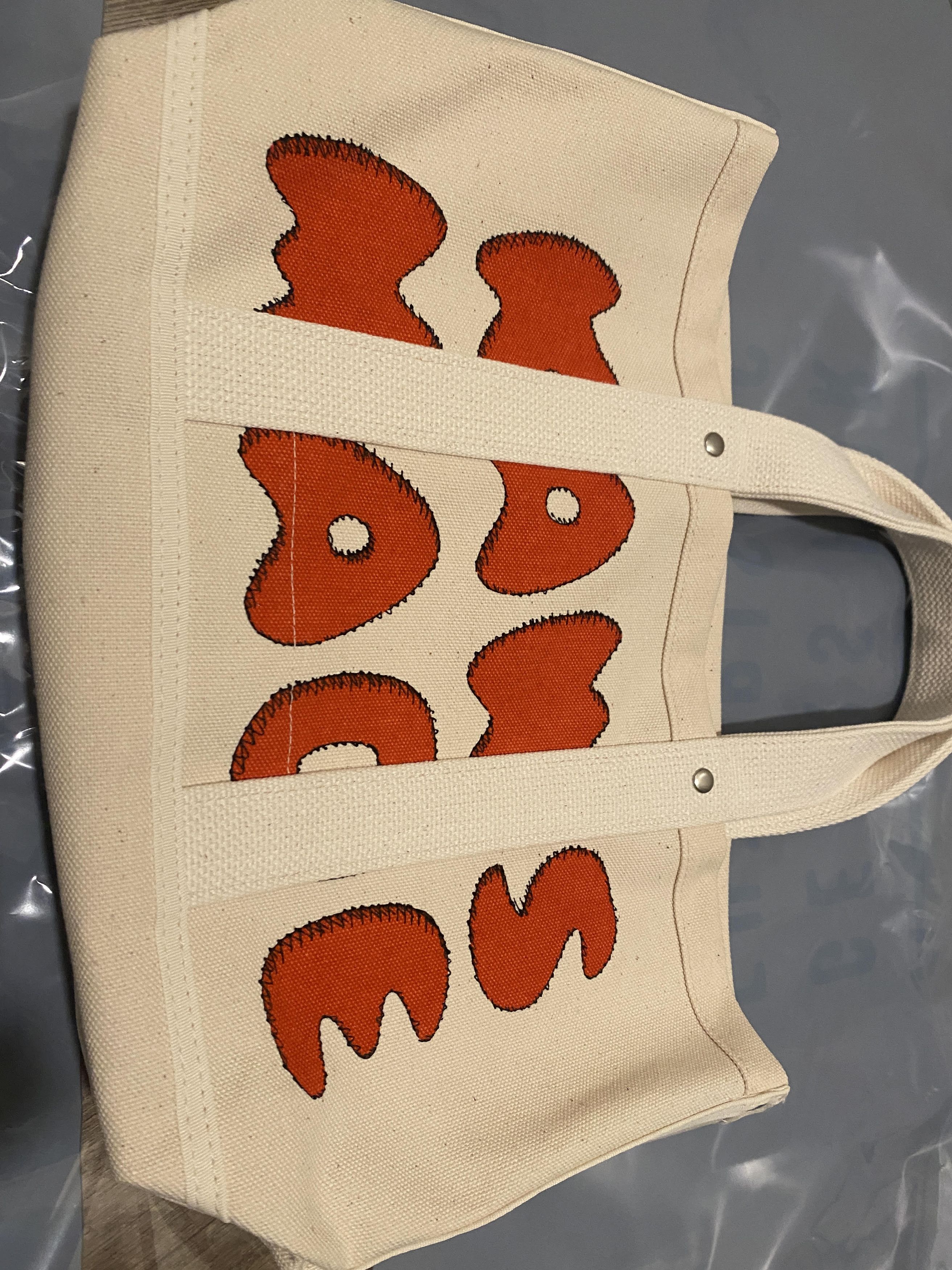 Human Made × Kaws KAWS x HUMAN MADE HEART TOTE BAG SMALL Size ONE SIZE - 6 Thumbnail